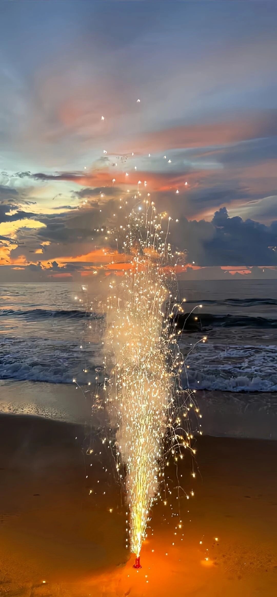 氛围感烟花壁纸太好看啦!