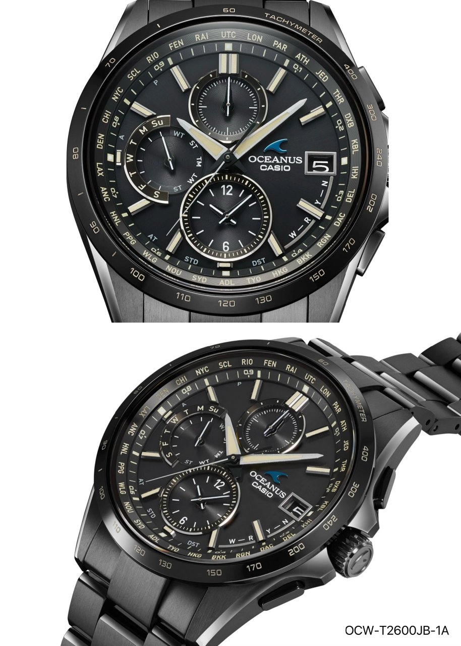 优雅与经典|卡西欧oceanus海神全新配色 oceanus classic系列 以"