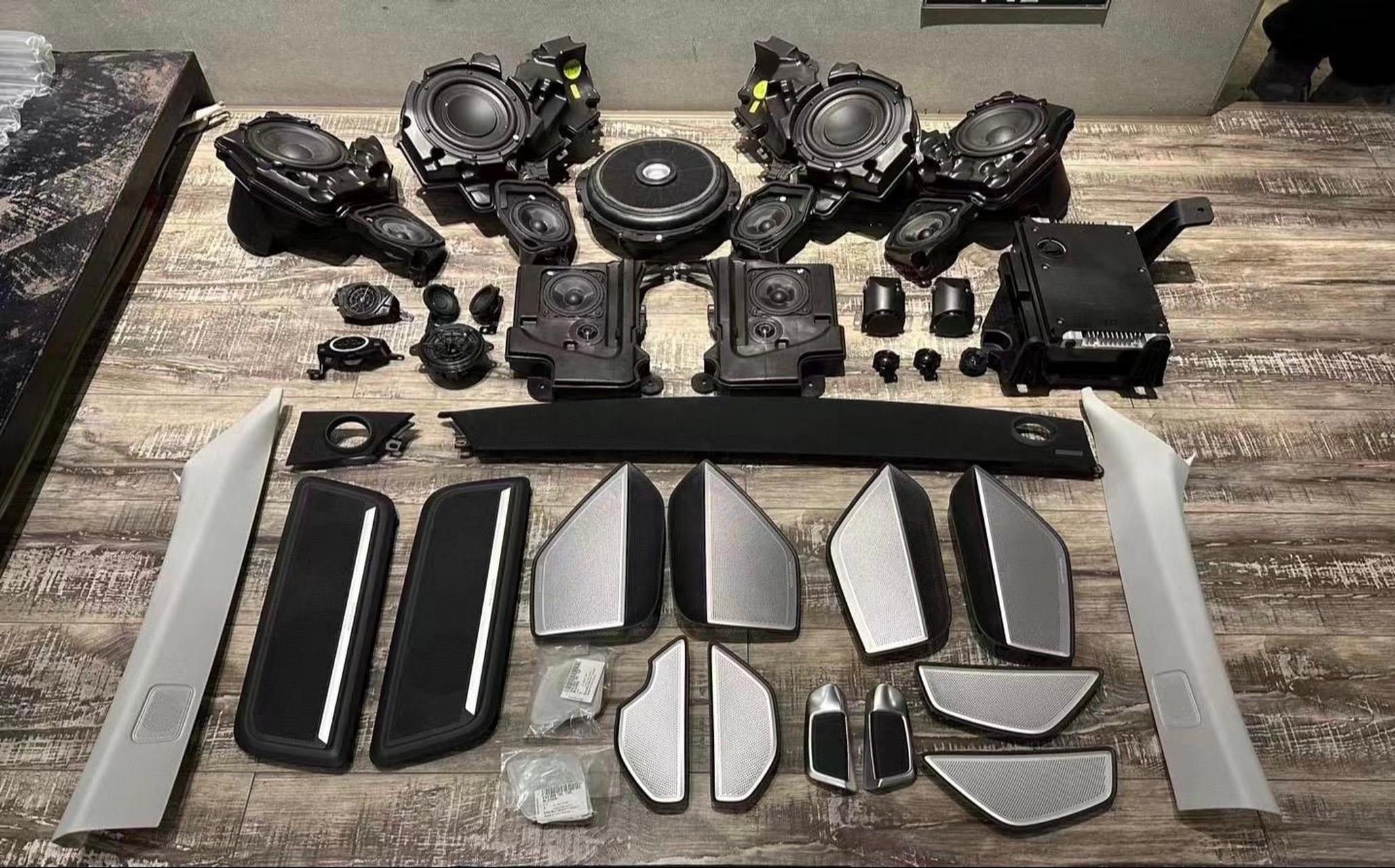 奥迪a8 d5 大b&o音响.