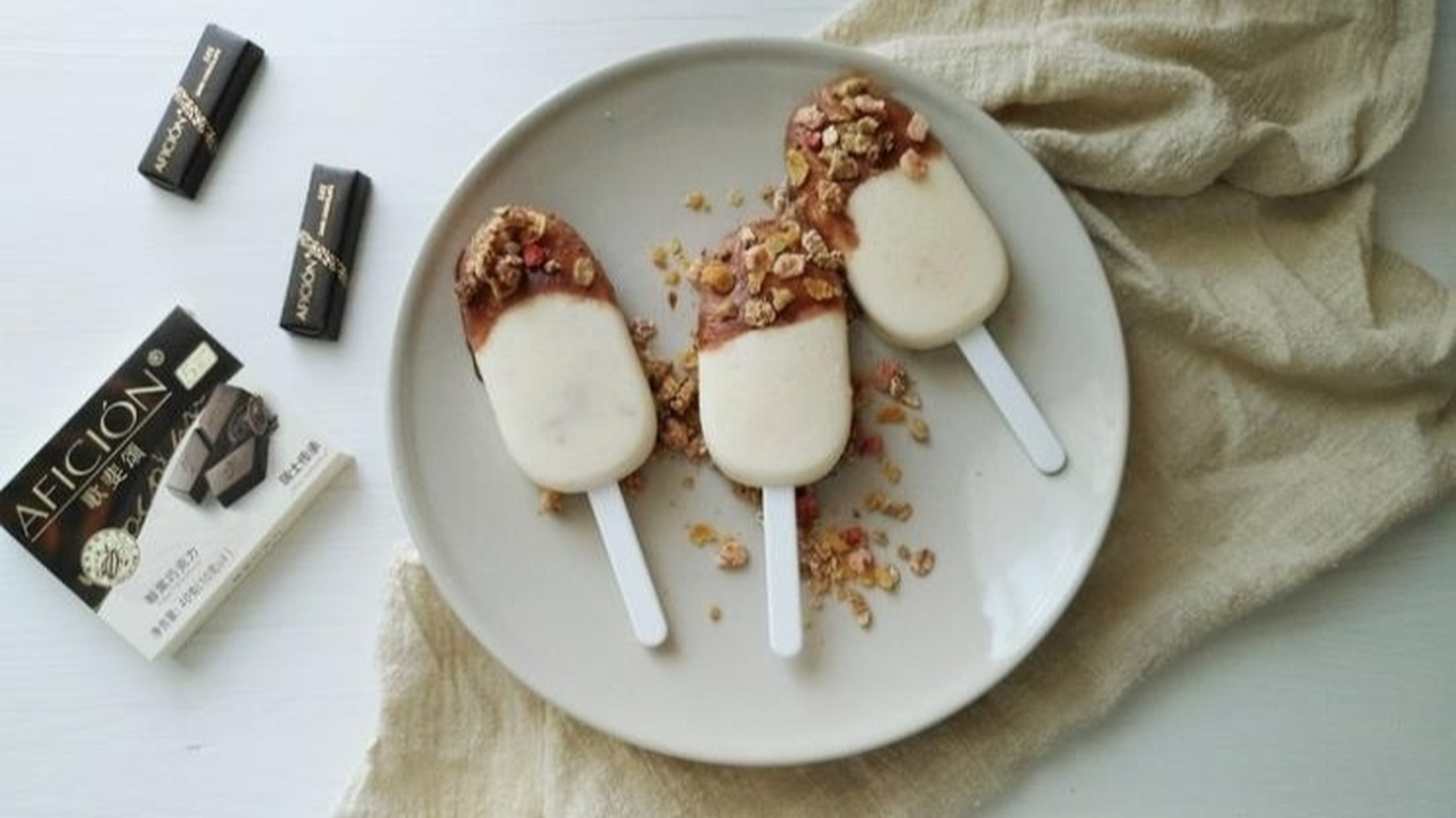 奶油可可燕麦片雪糕 主料main 蛋黄1个02牛奶100克02糖20 10克