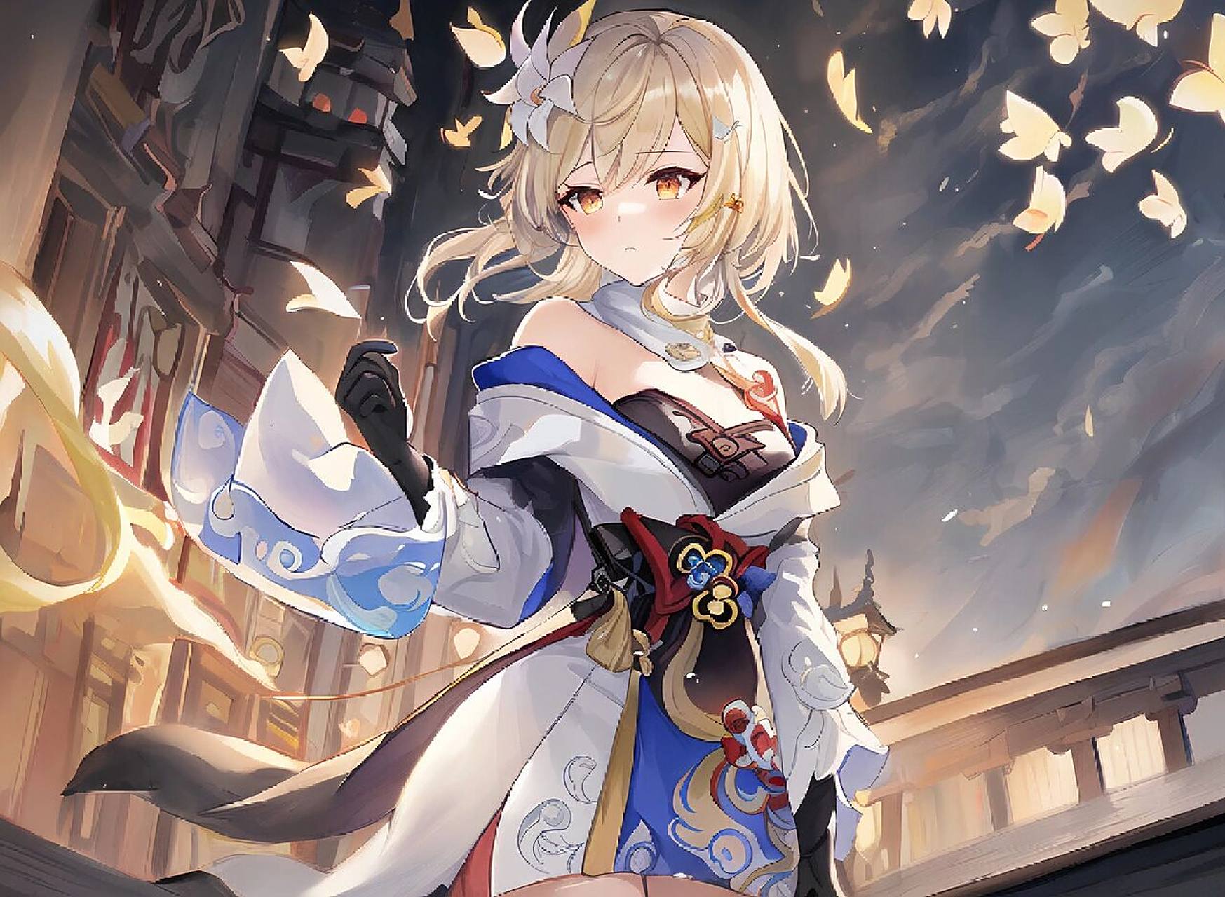 《原神》旅行者荧 获取原图请私我作品整理自pixiv,侵删～ 画师:晰帅