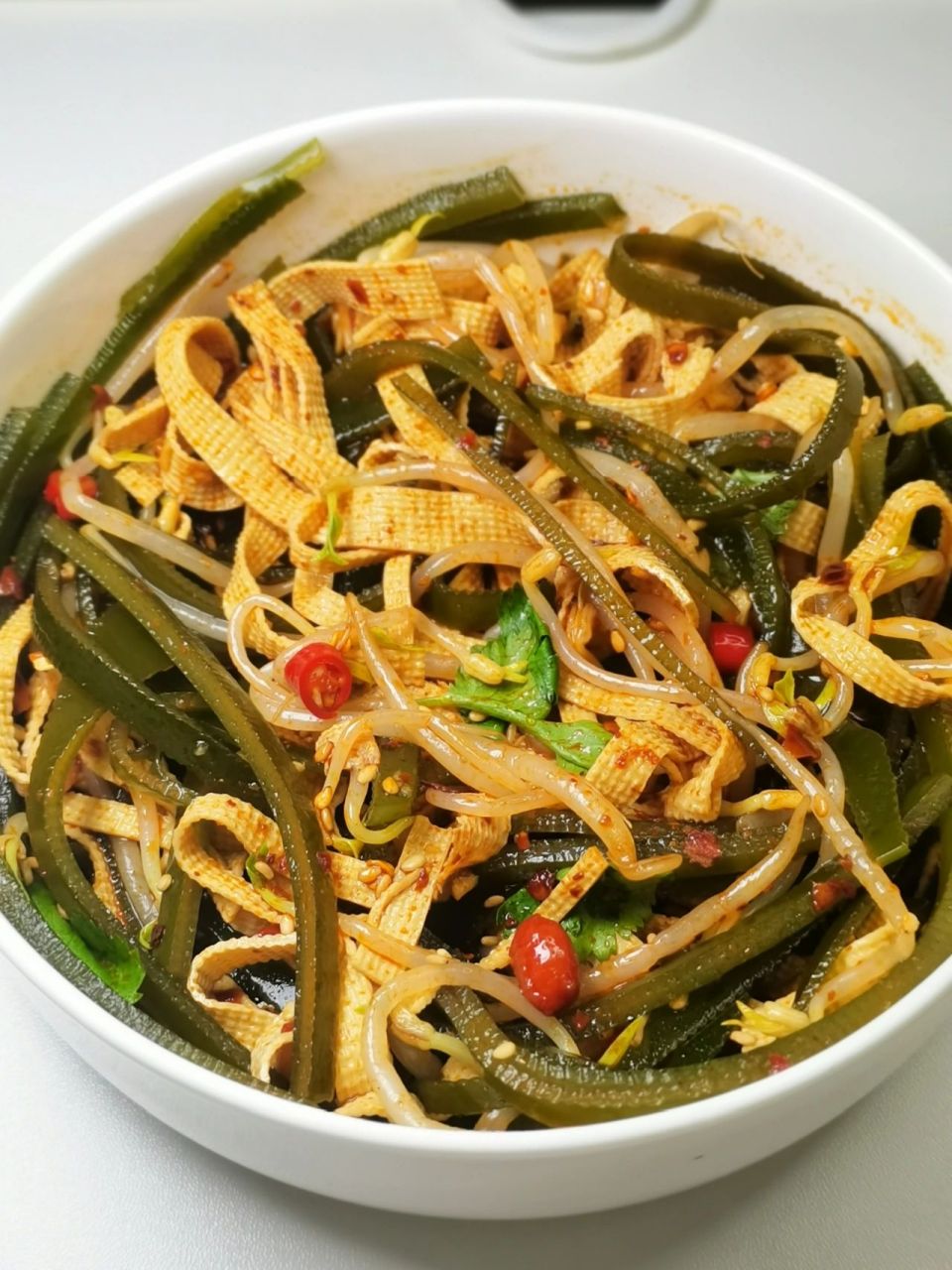 海带丝这样做,很好吃爽脆可口,低脂低卡,又饱腹,还掉秤,试问姐妹们