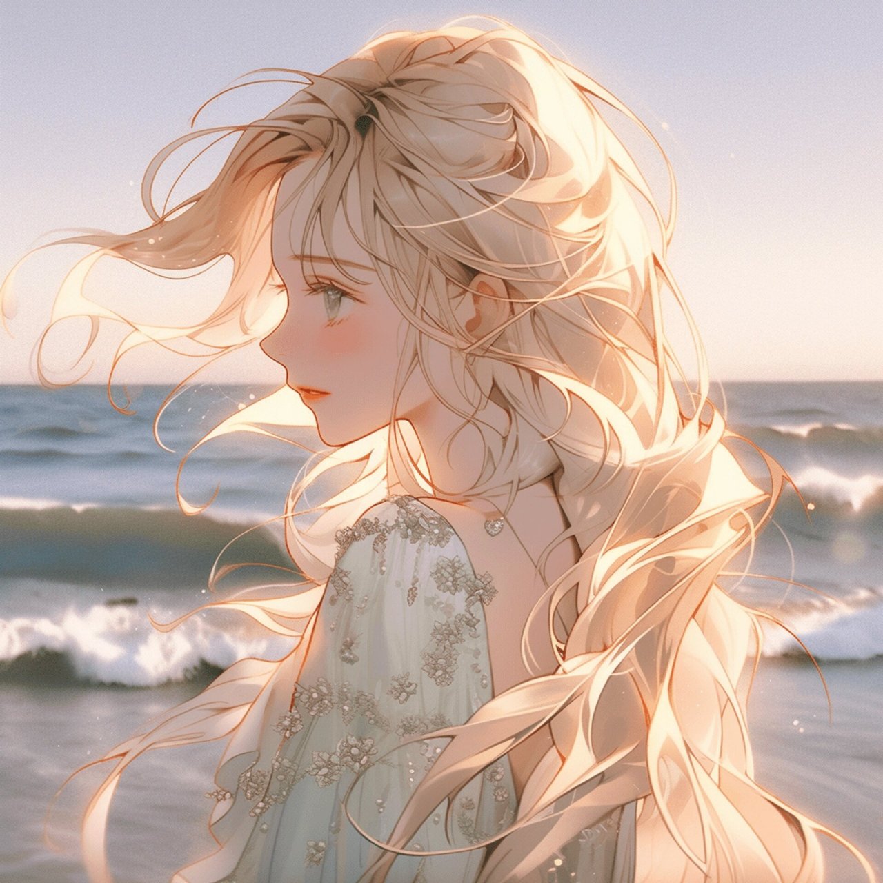 氛围感动漫女头