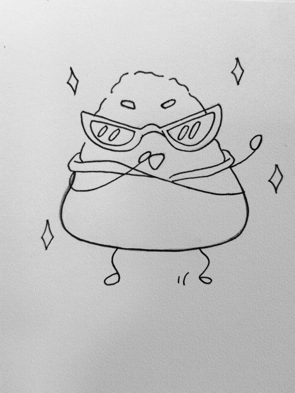 今日简笔画‖粽子(内有教程90) 终于盼来了端午节啦,记得吃粽子哦!