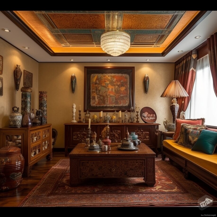 装修 丨 藏式小客厅装修