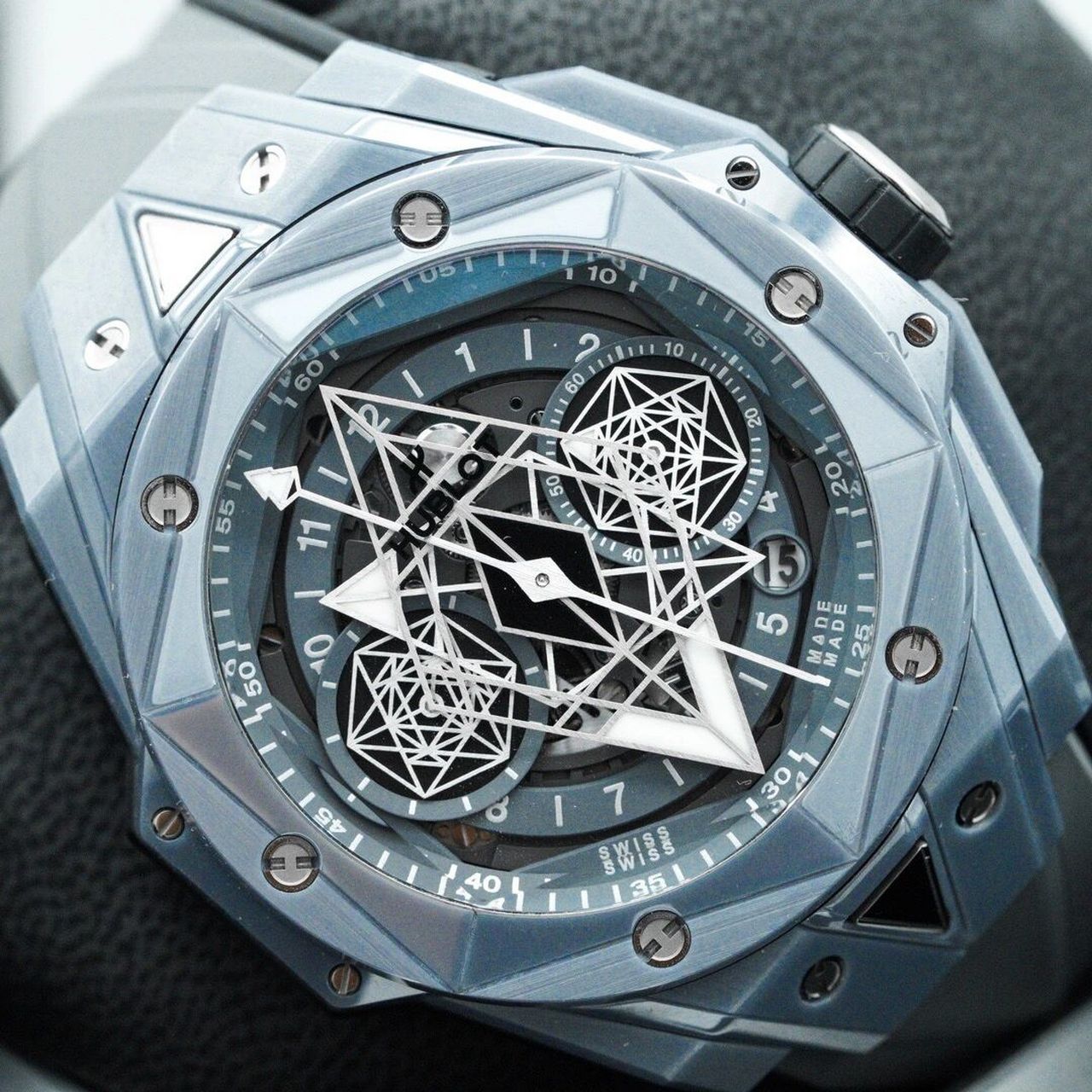 宇舶big bang系列刺青2代 灰色陶瓷 限量200 宇舶big bang系列刺青2代