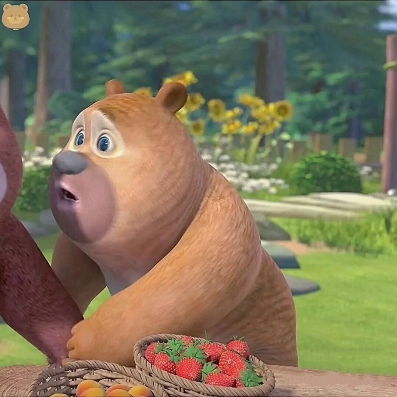 呜呜呜小时候的熊大熊二真的可爱炸了! 最后四张是情头喔!