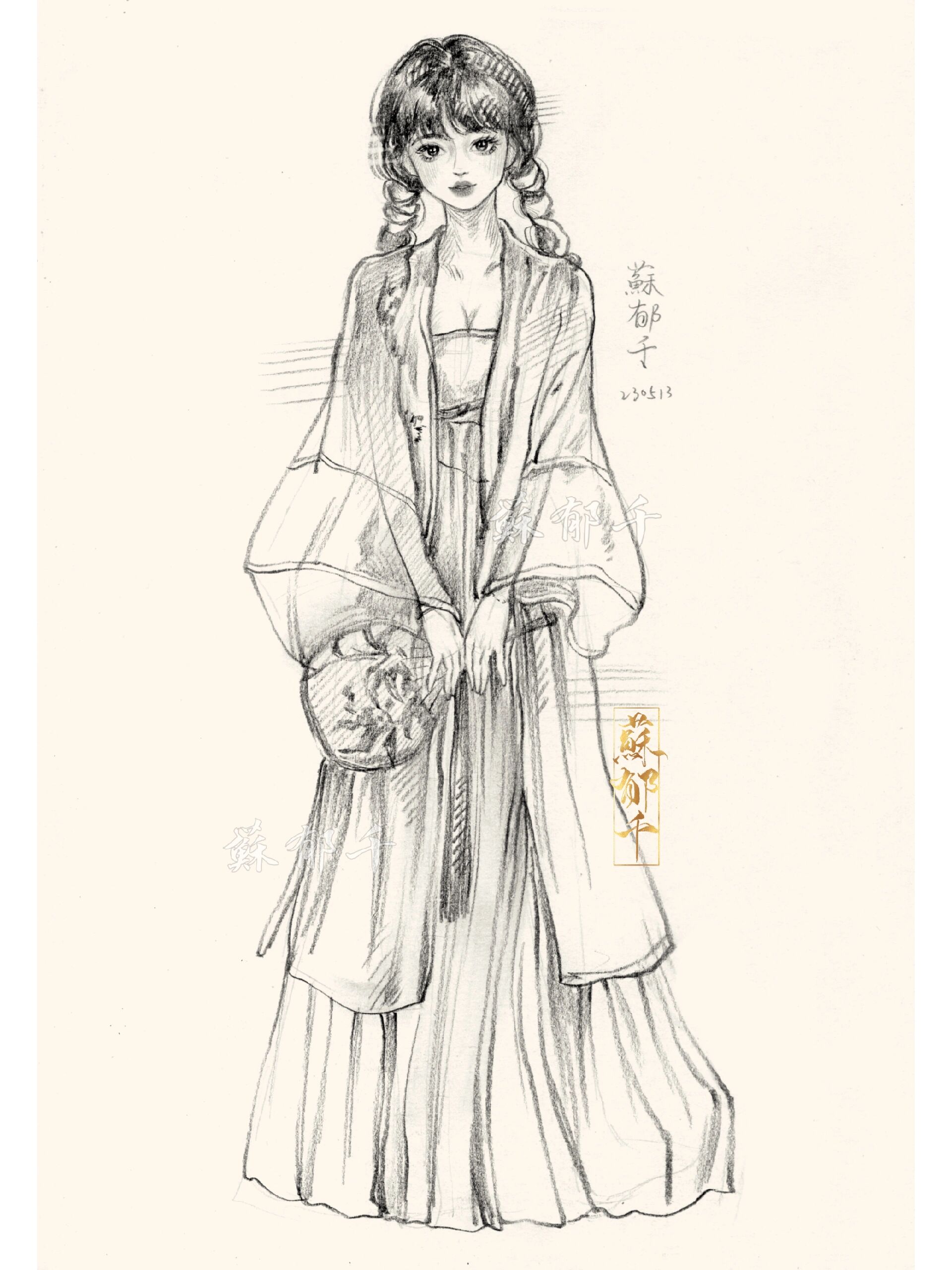 古风人物速写合集3