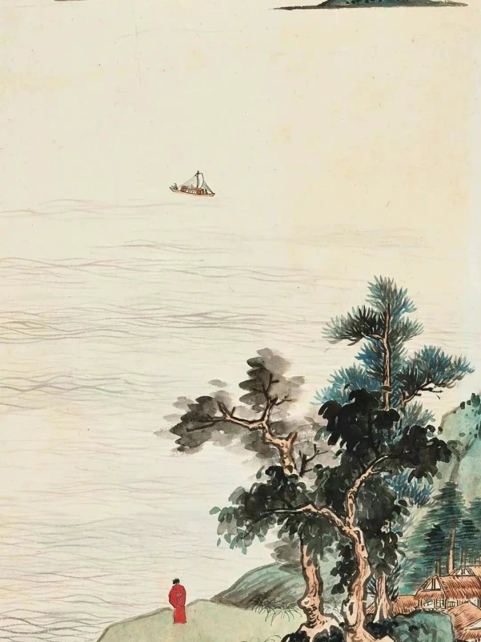 潇湘八景 | 吴湖帆  |山水画 【潇湘八景】吴湖帆