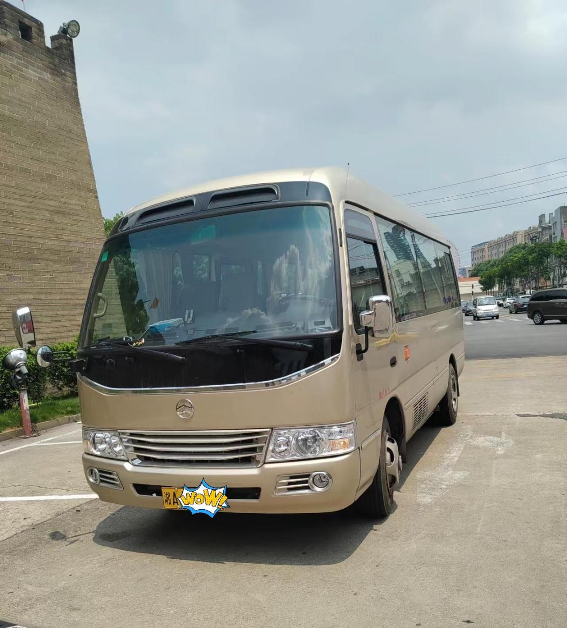 长沙包车17座～27座考斯特中巴客车租车.