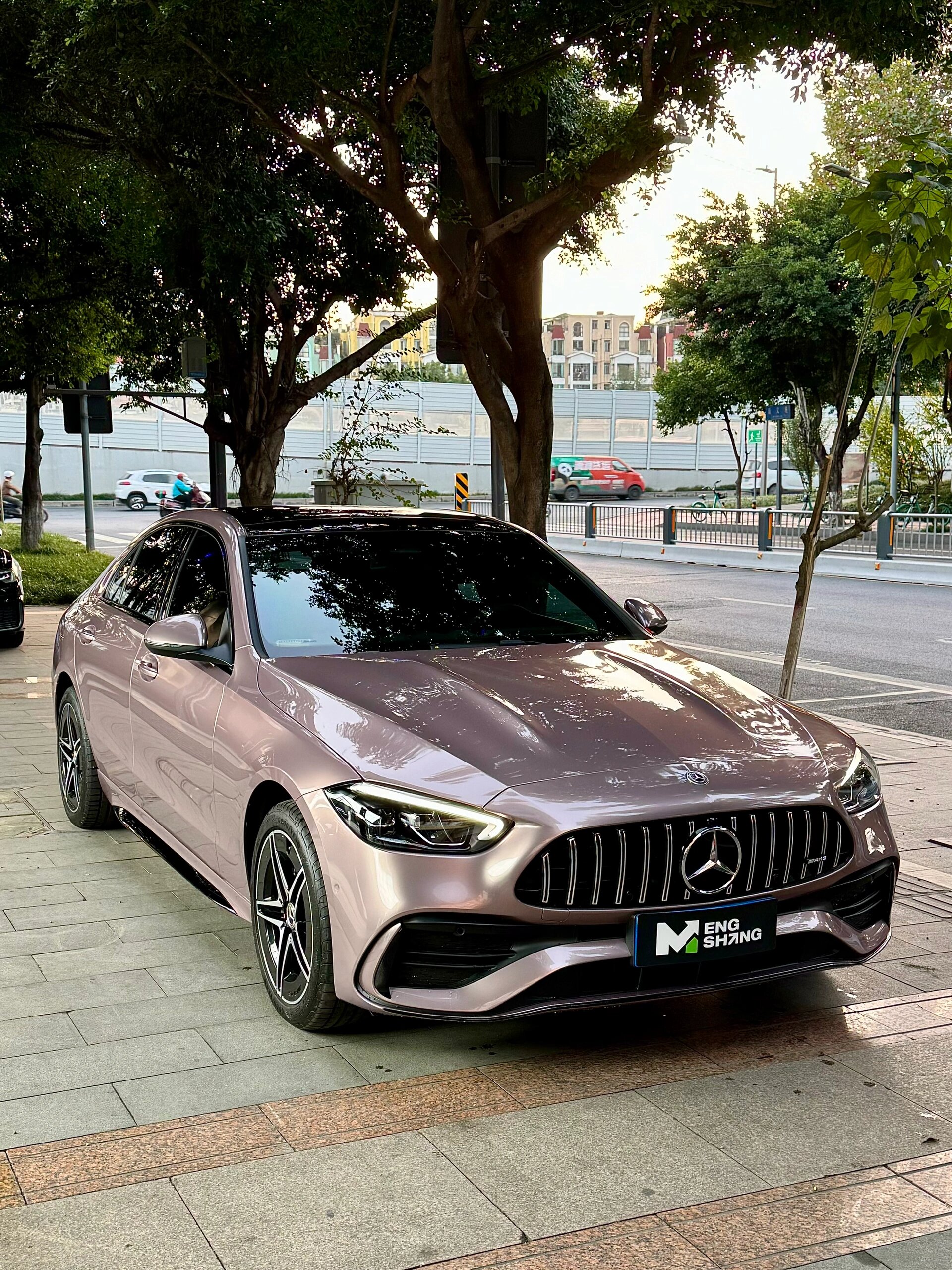 91奔驰c-冰莓粉|一眼就爱上的仙女粉96