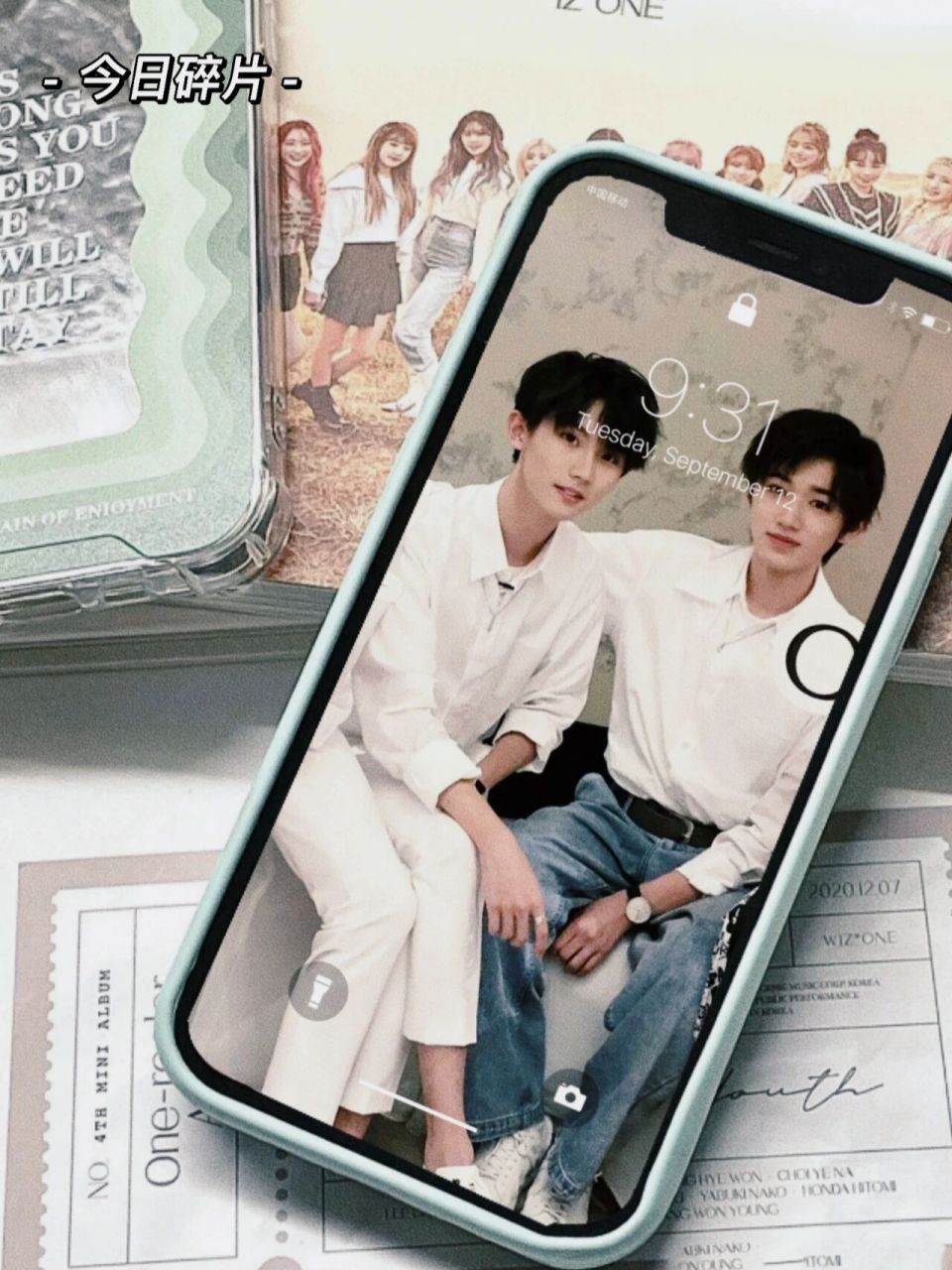 今日壁纸  祺轩也超甜!