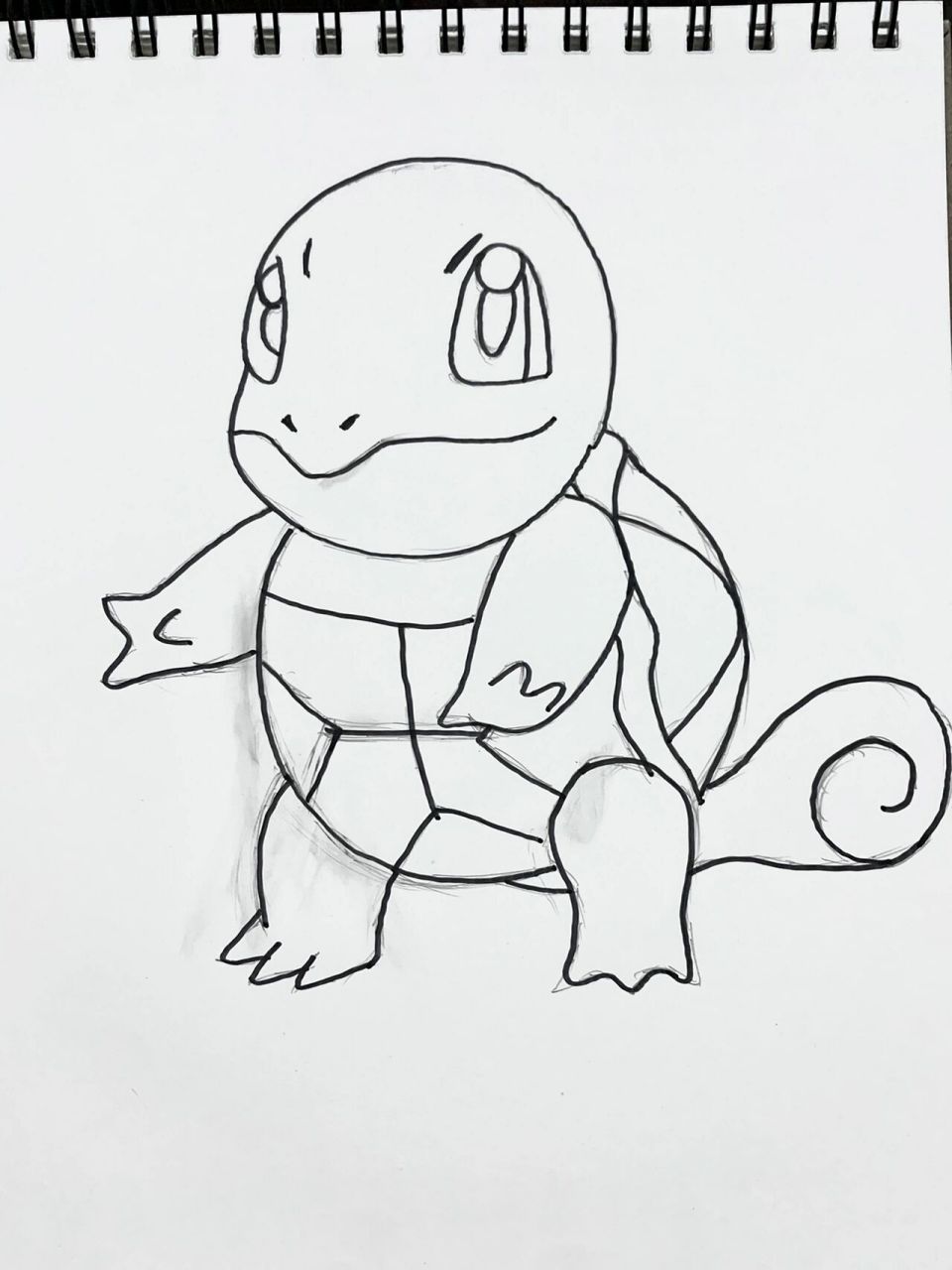 杰尼龟 简笔画