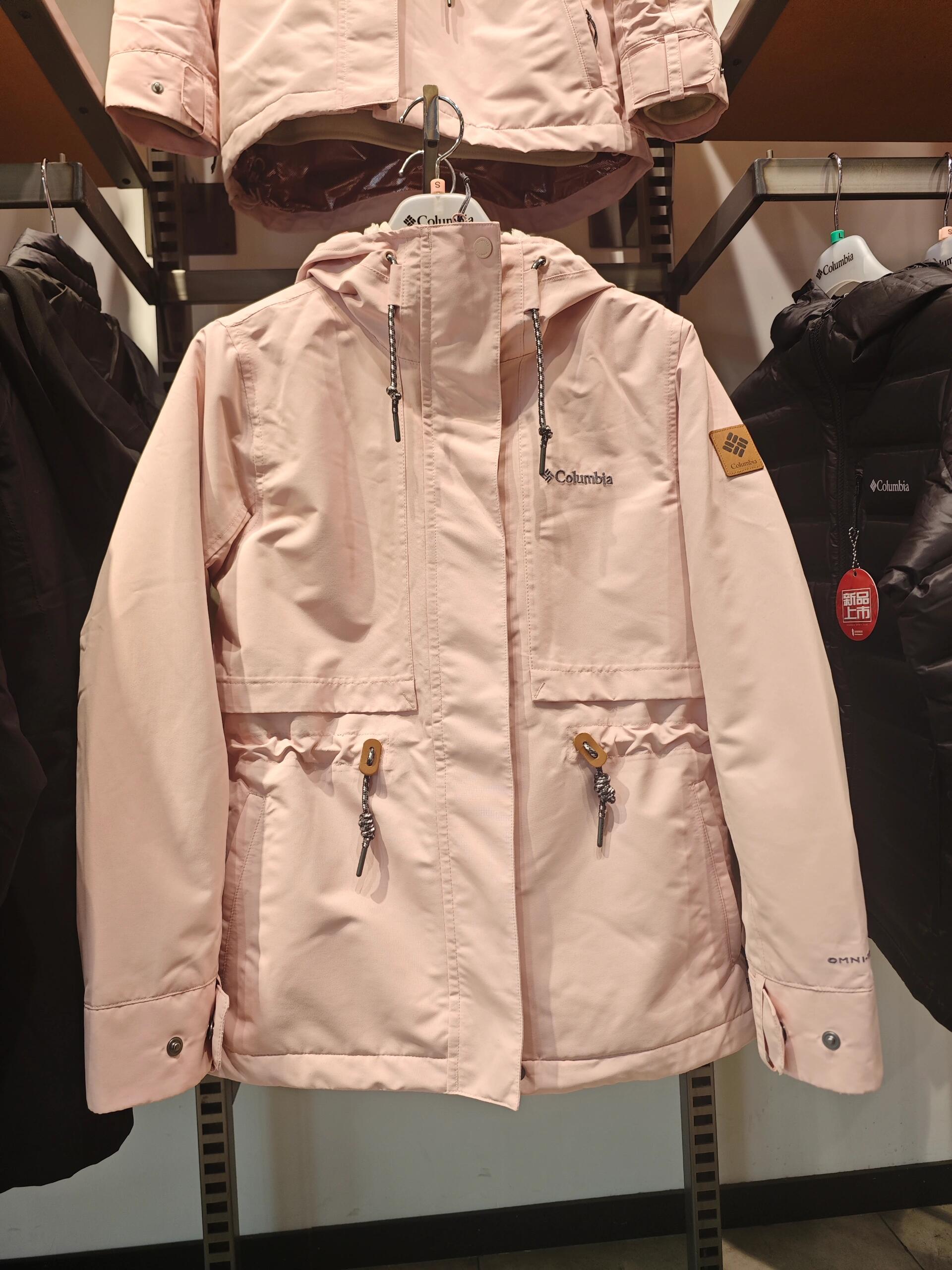 columbia(哥伦比亚)女款抓绒内胆三合一冲锋衣-ridgeville