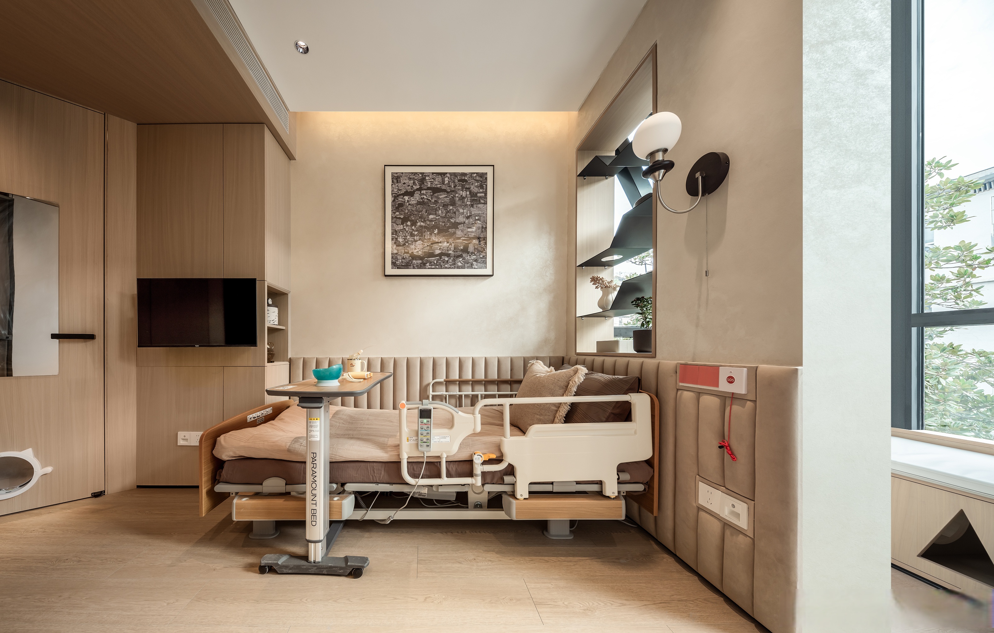 梦改装修宝典#设计师史南桥通过细致的空间规划与适老化设计,重新