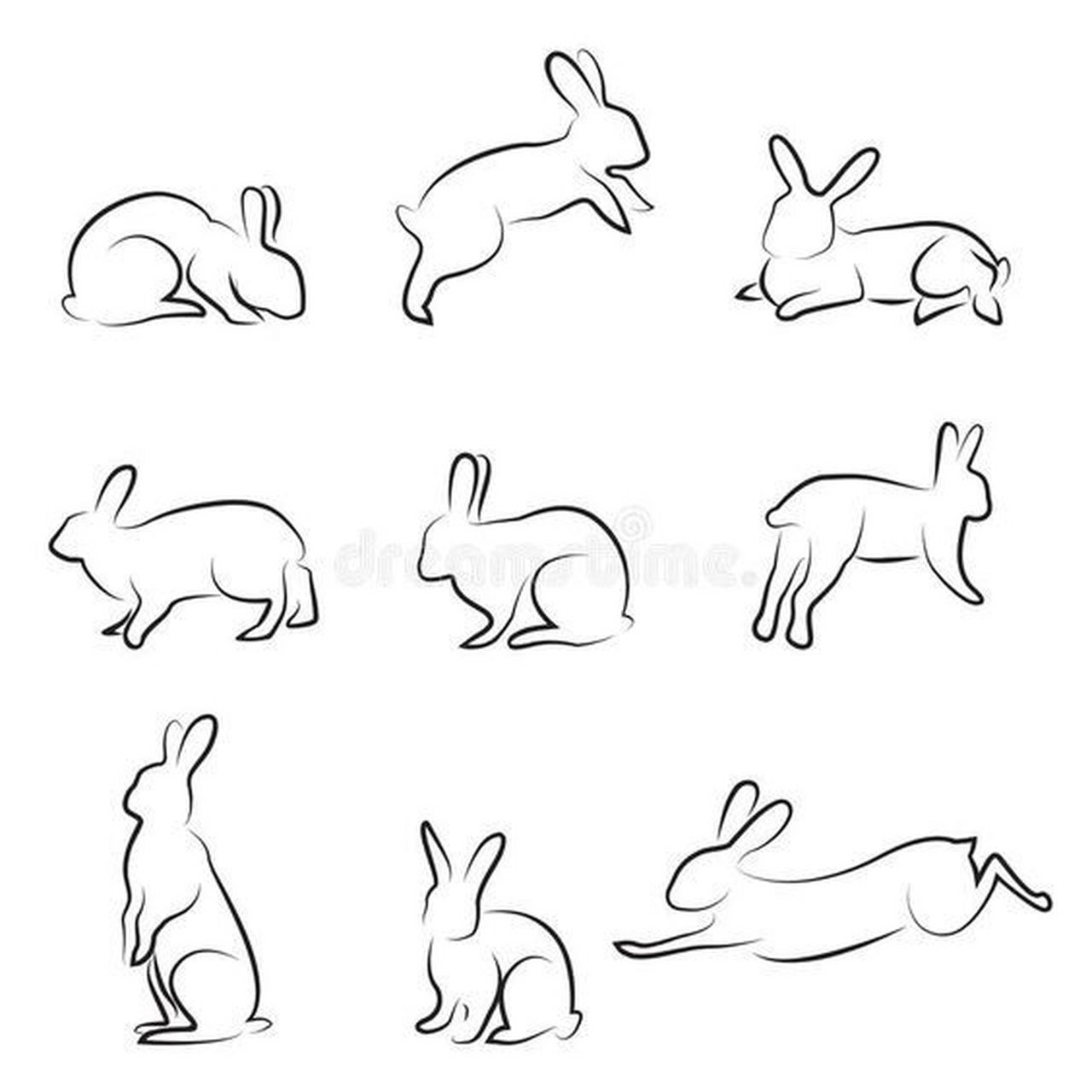 黑暗欺骗兔子怎么画图片