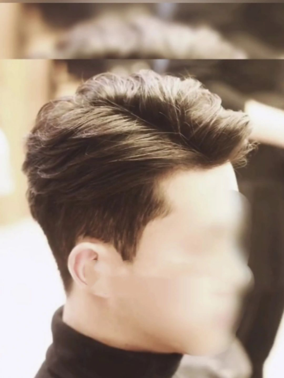 94过年必烫发型97港风三七侧背7815收藏 起来 新一老师设计