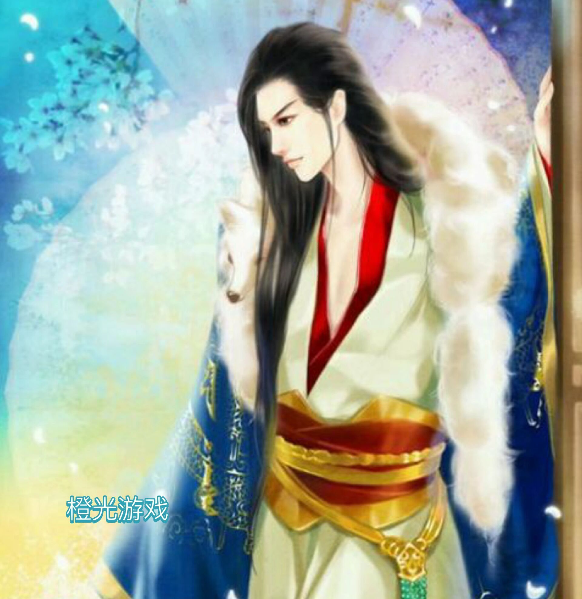 这立绘好多作品用过,《姻缘劫》里的皇叔尉迟枫