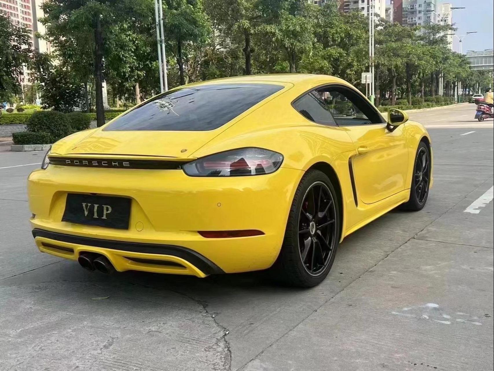 18年保时捷718硬顶,原版原漆4万公里