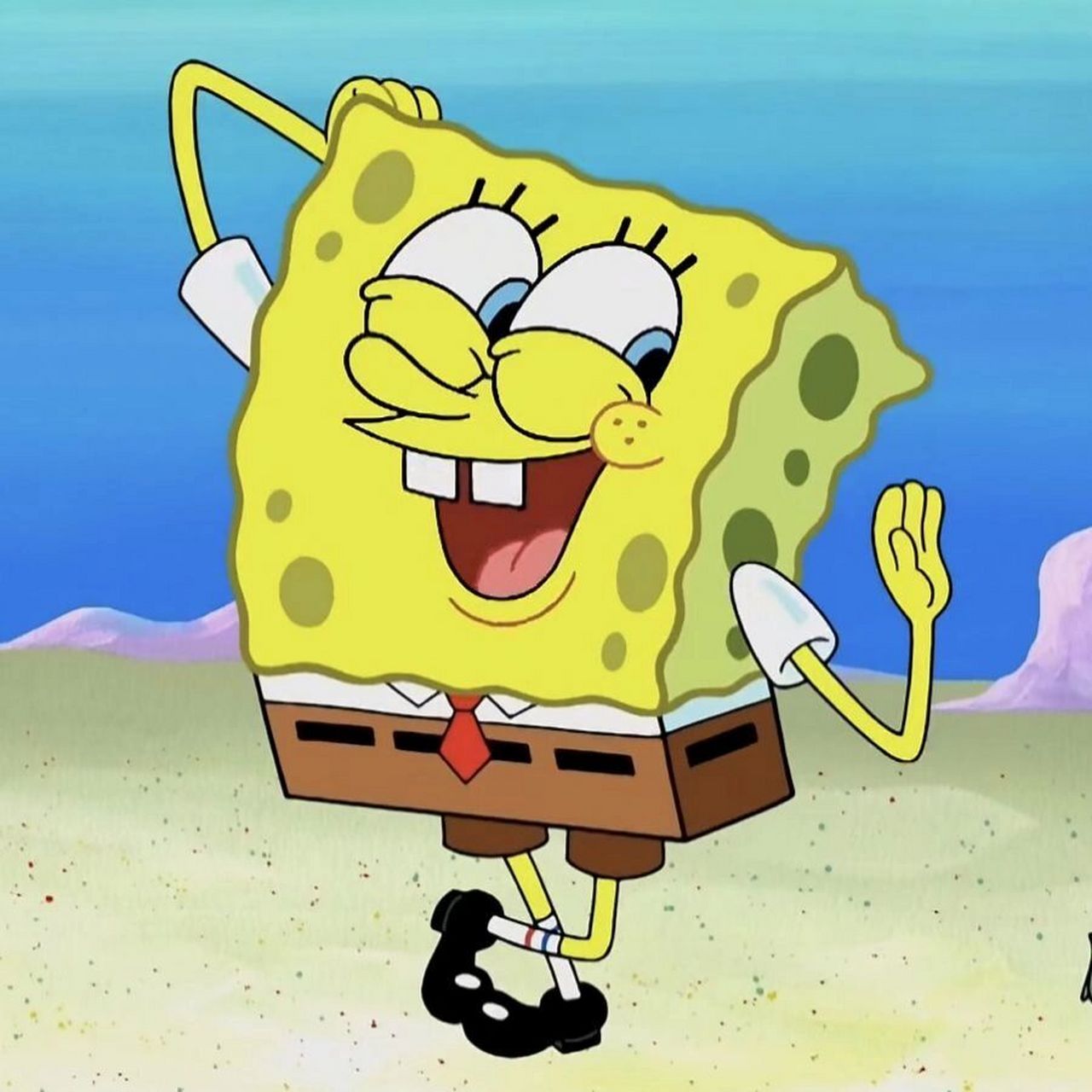 海绵宝宝头像(1) 谁住在深海的大凤梨里