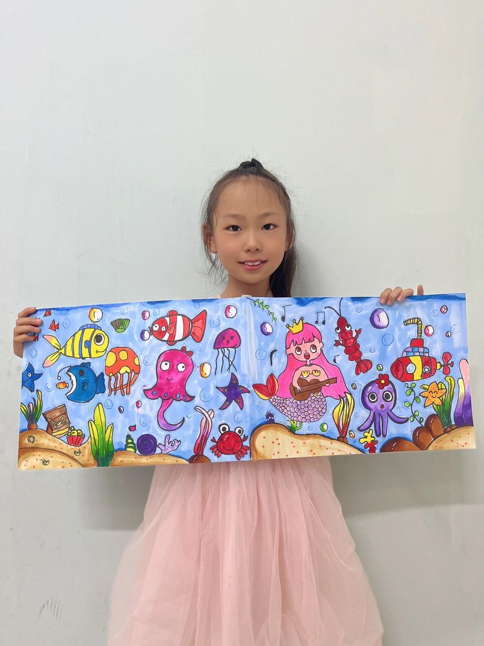 一年级,海底世界创意美术