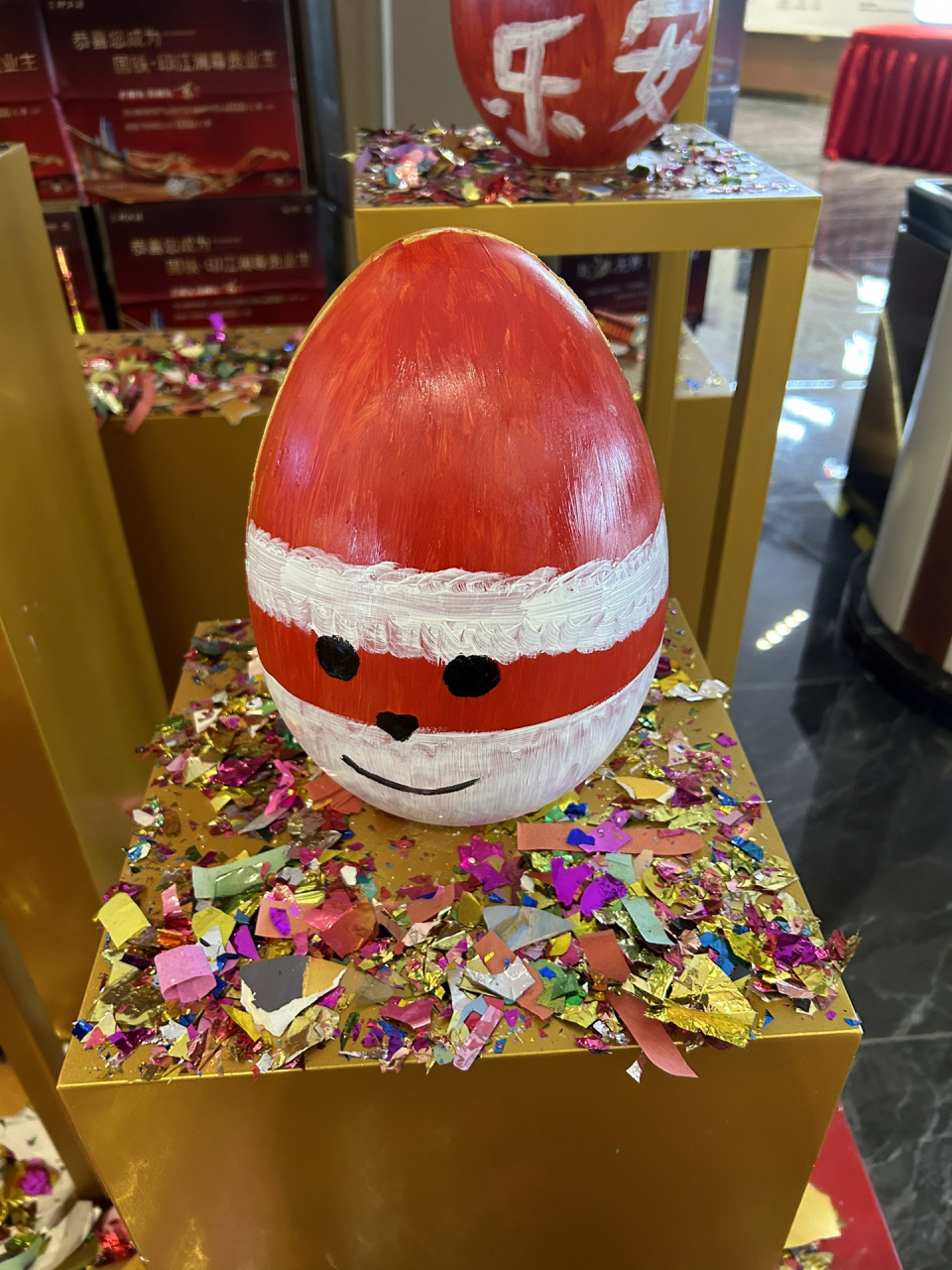 圣诞节金蛋彩绘第二弹