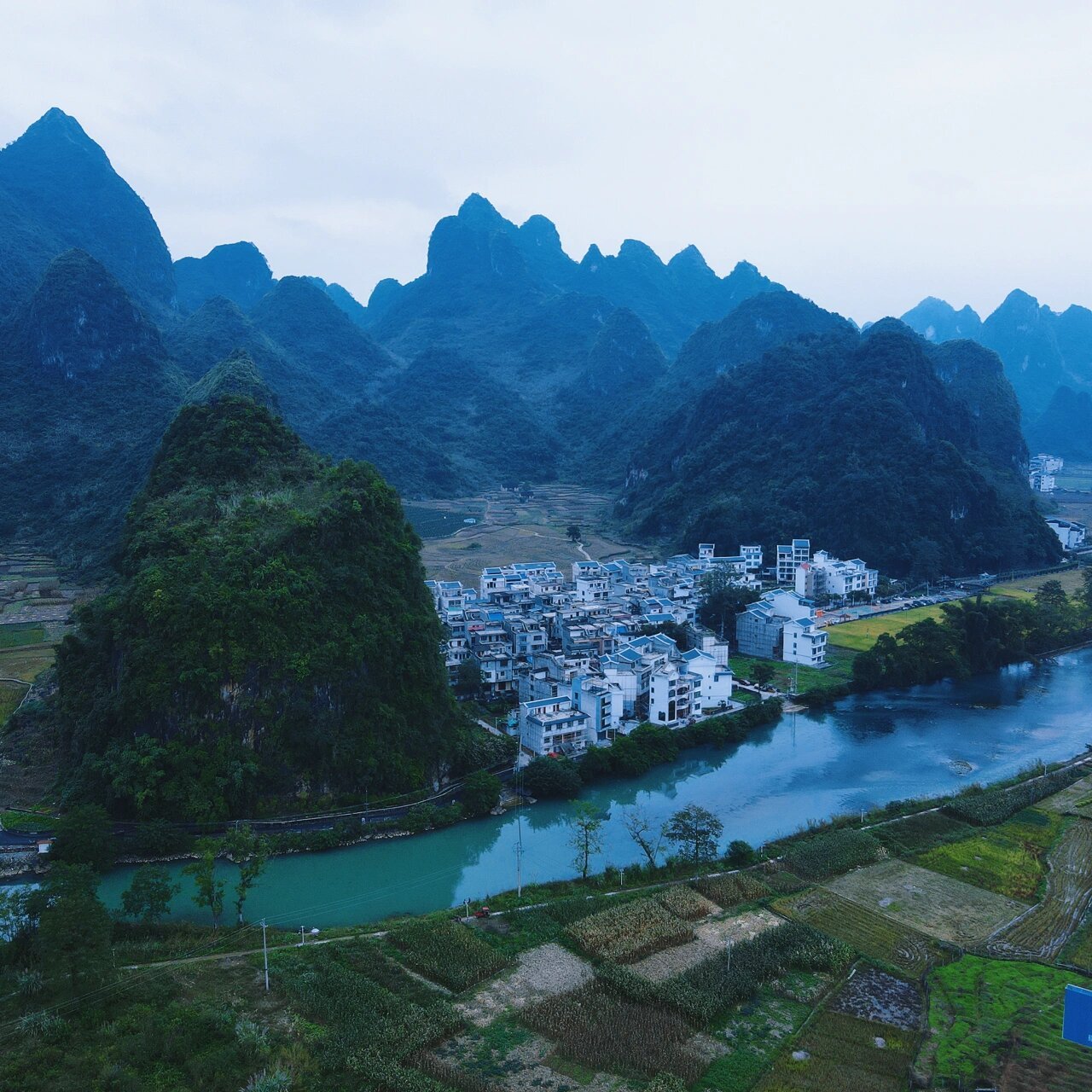 中国第一长寿村图片