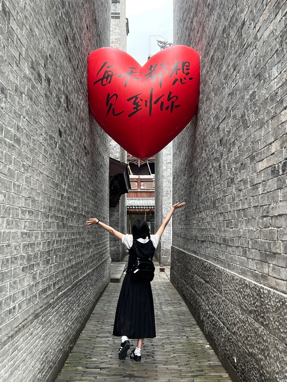 这预计是温州下一个网红打卡地 趁着梧田老街还没开业先来拍拍 一下子