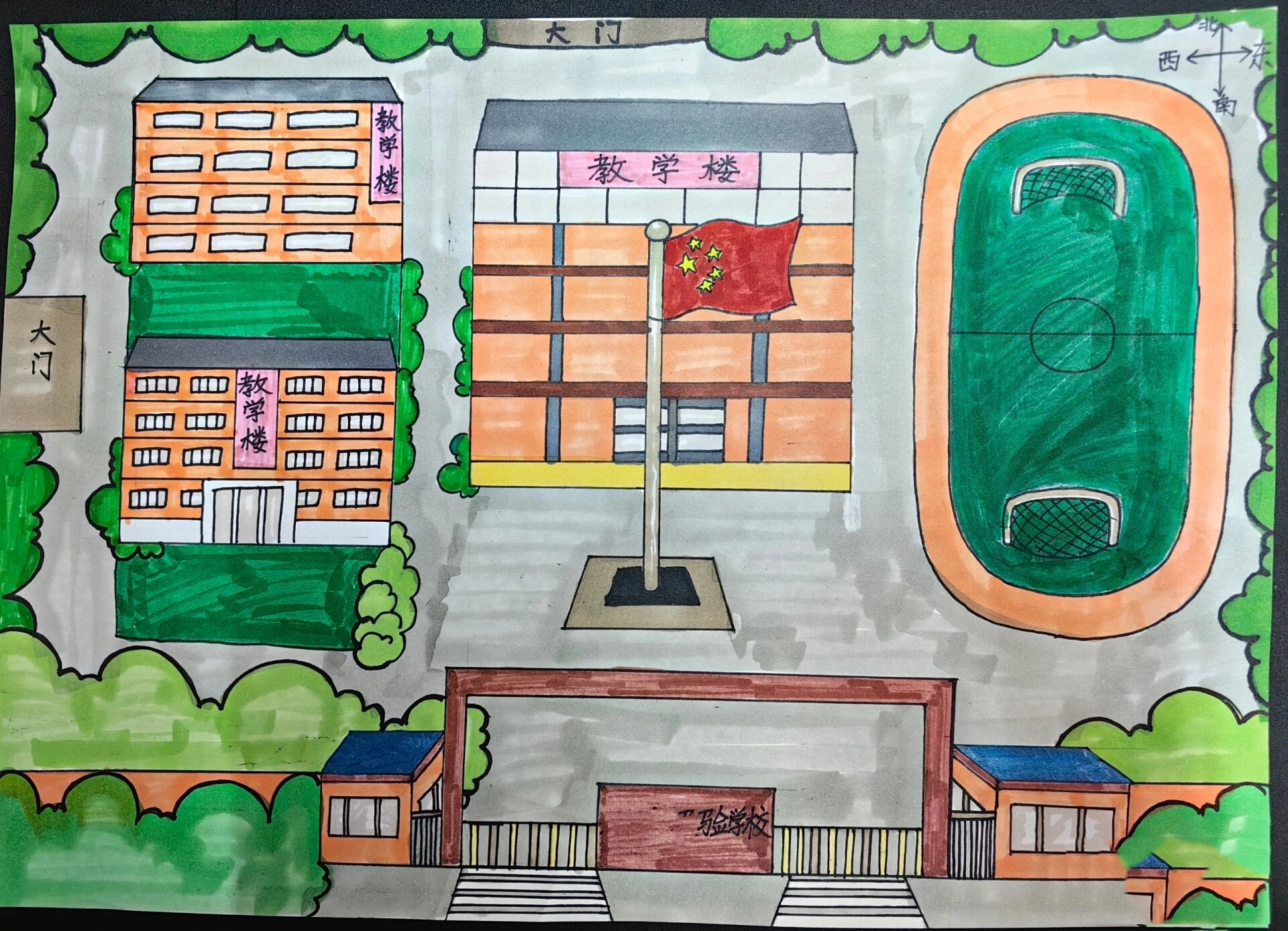 学校平面图