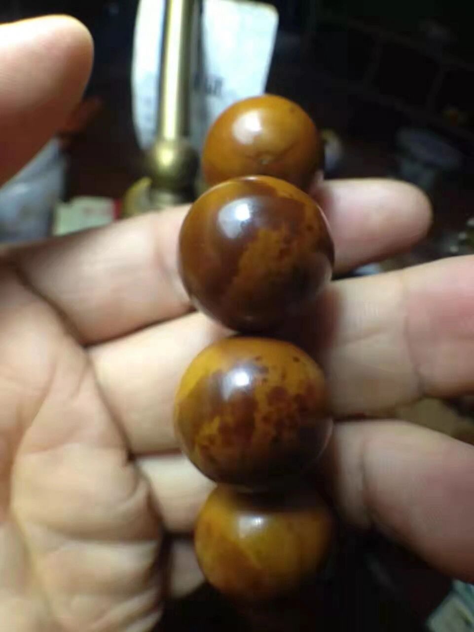 橄榄核花了,时间久了能统一吗?