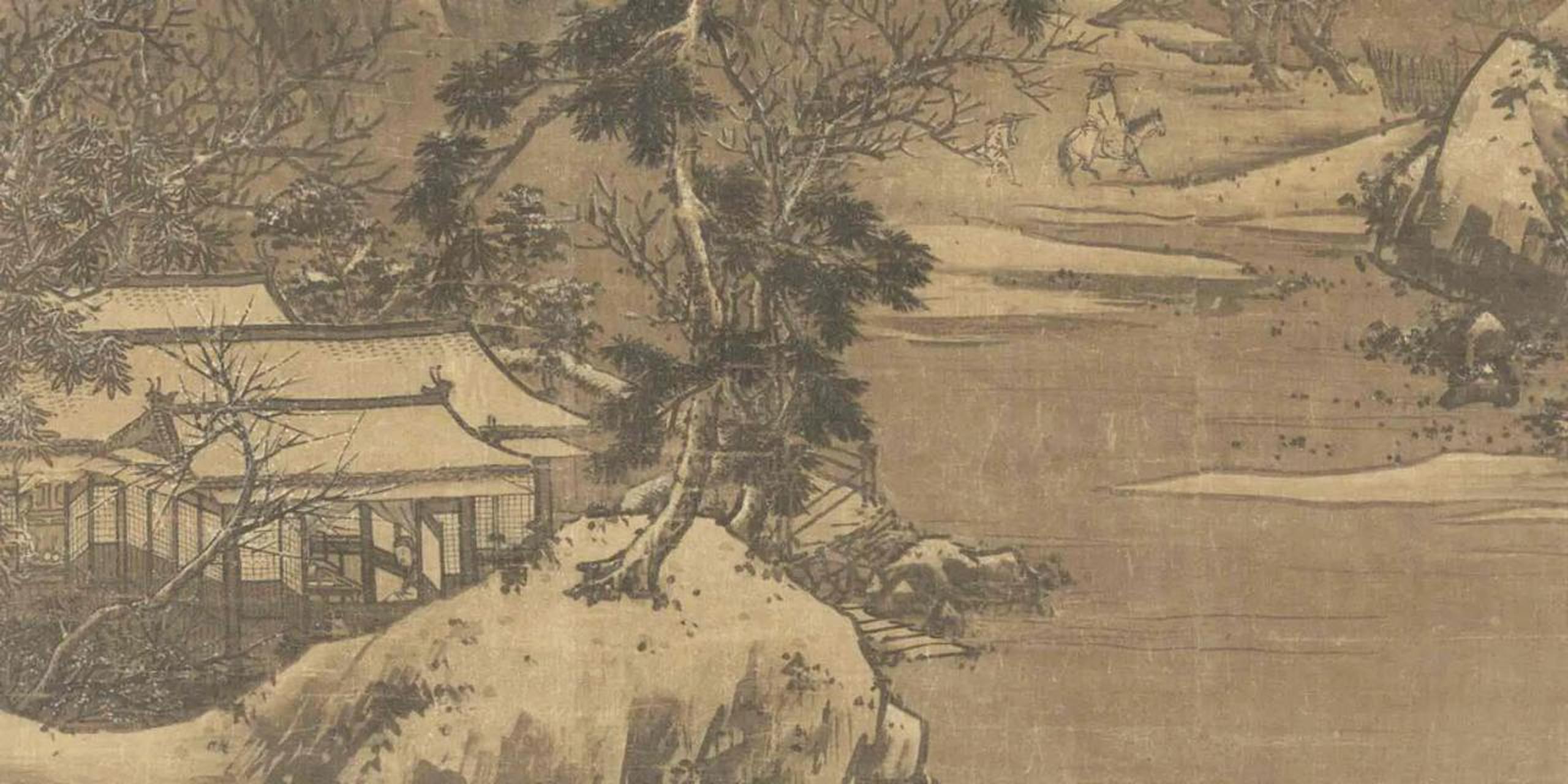 金炉香烬漏声残,翦翦轻风阵阵寒. 春色恼人眠不得,月移花影上栏杆.