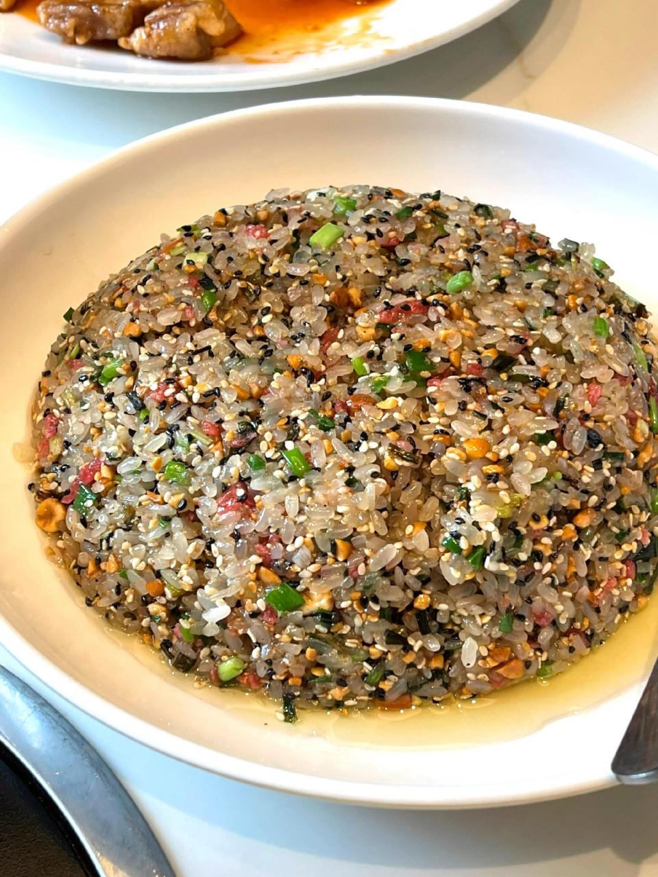 椒盐八宝饭!咸甜口!