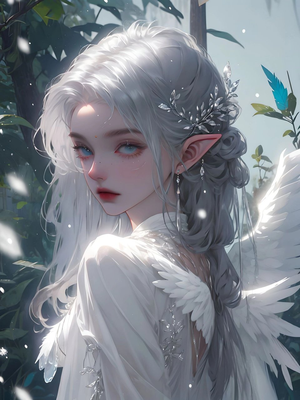 精灵天使翅膀·梦幻女生头像 "你是我永远无法用语言描述的心动" 36