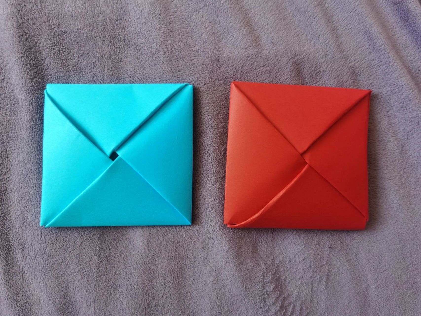 给宝宝做了个鱿鱼游戏里面打卡片的折纸手工 给宝宝做了个鱿鱼游戏