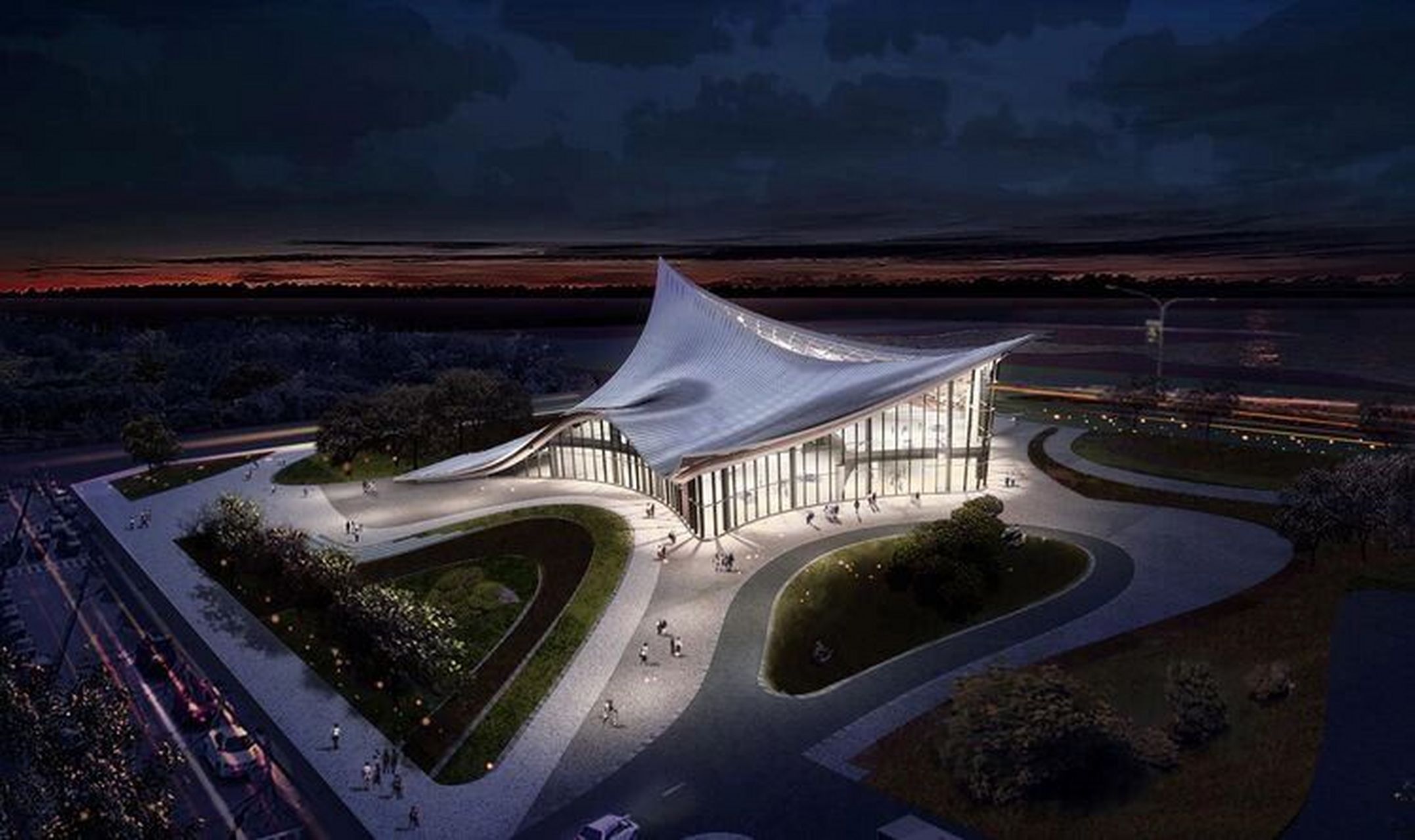 【建筑设计】建筑中的坡屋顶造型手法