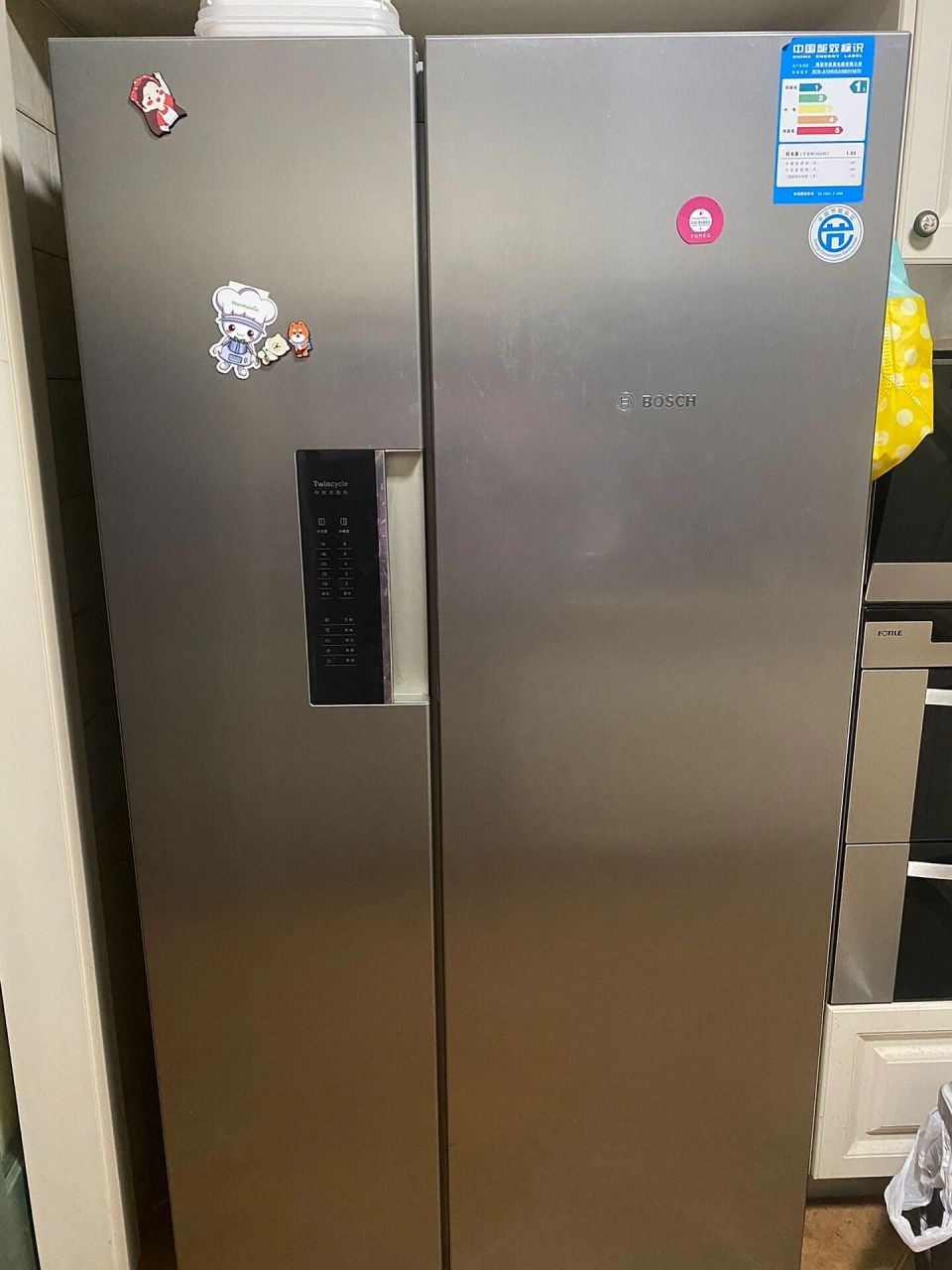 一生黑的博世冰箱,质量差,售后更差(已维权) 我家于2016年花费一万