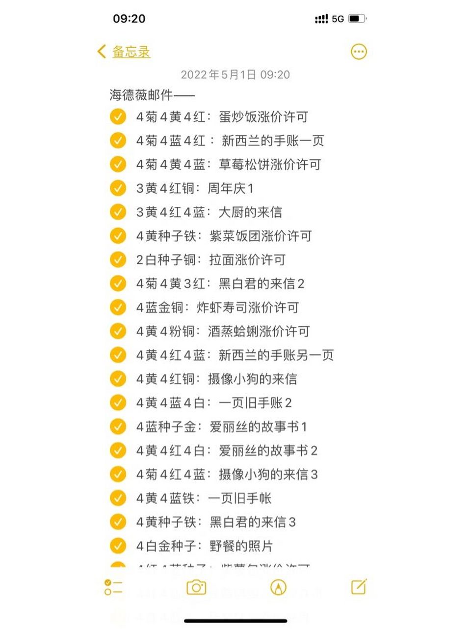 动物餐厅 |  海德薇的信件(儿童节更新)      2020年11月入的,按时间