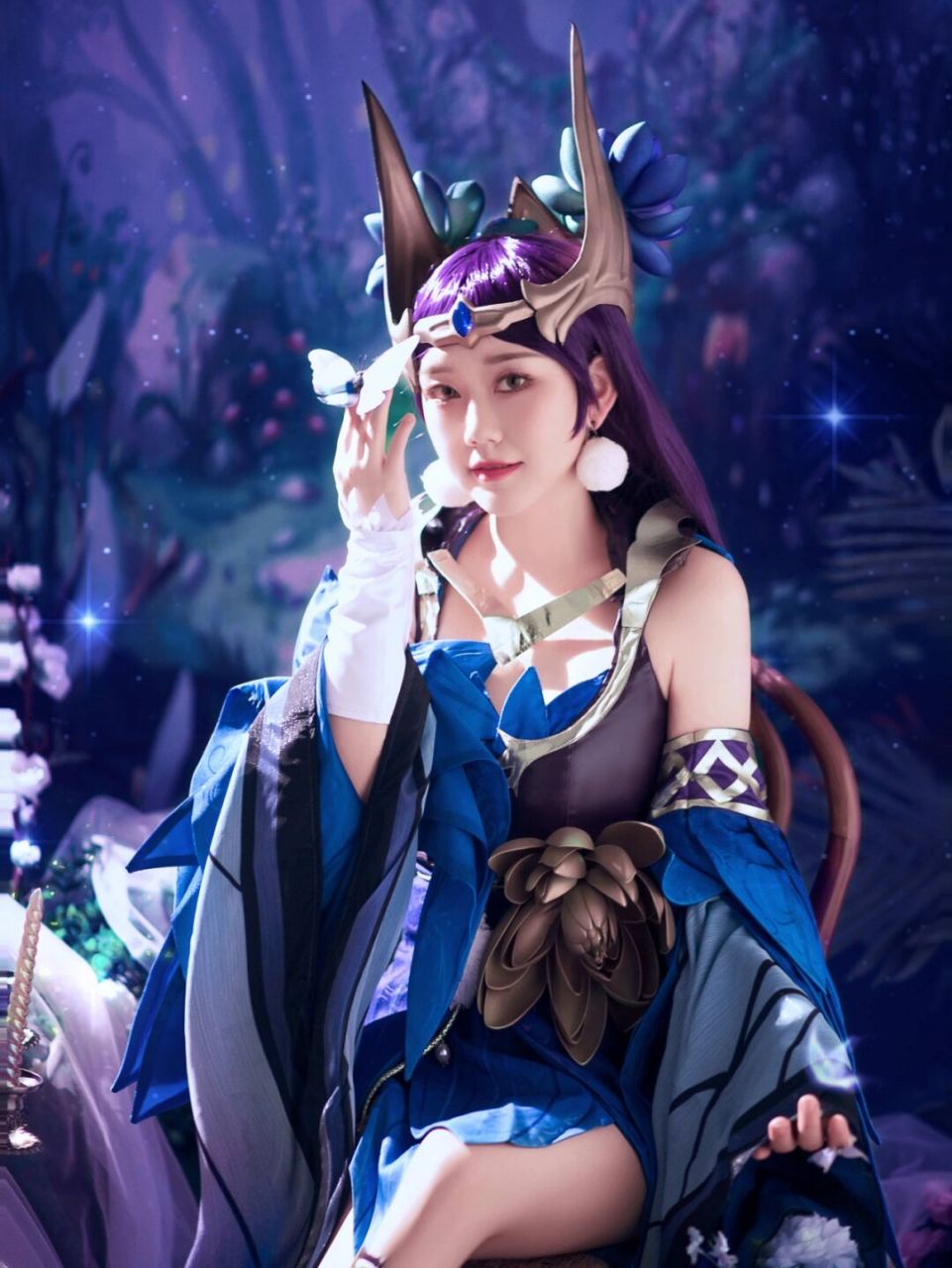  cos系列写真|遇见神鹿和王者荣耀绝美瑶瑶遇见神鹿万物有灵生生不息