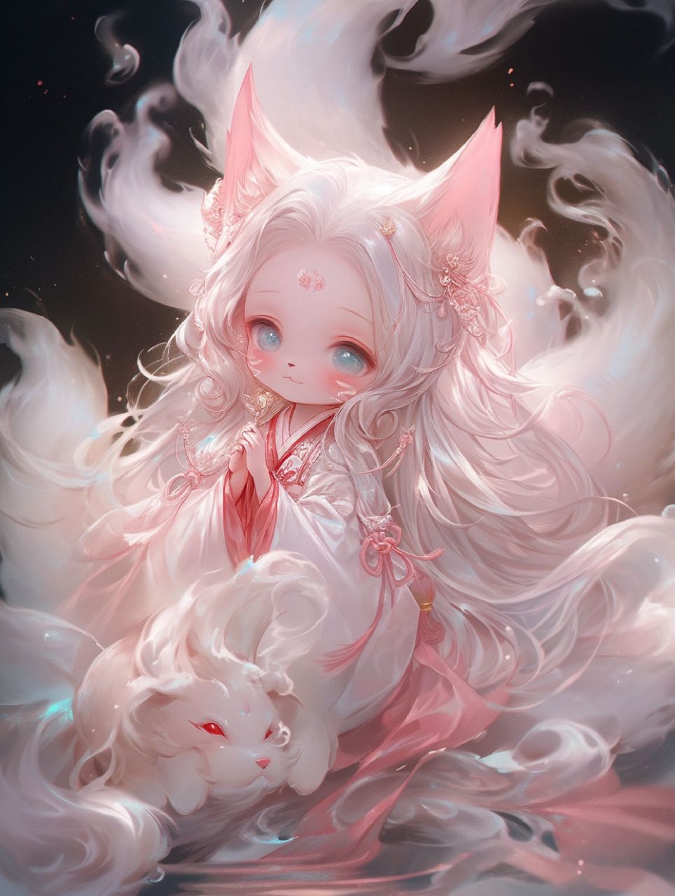 可可爱爱没有脑袋|九尾小狐仙7图头像壁纸 九尾狐也可以可可爱爱的