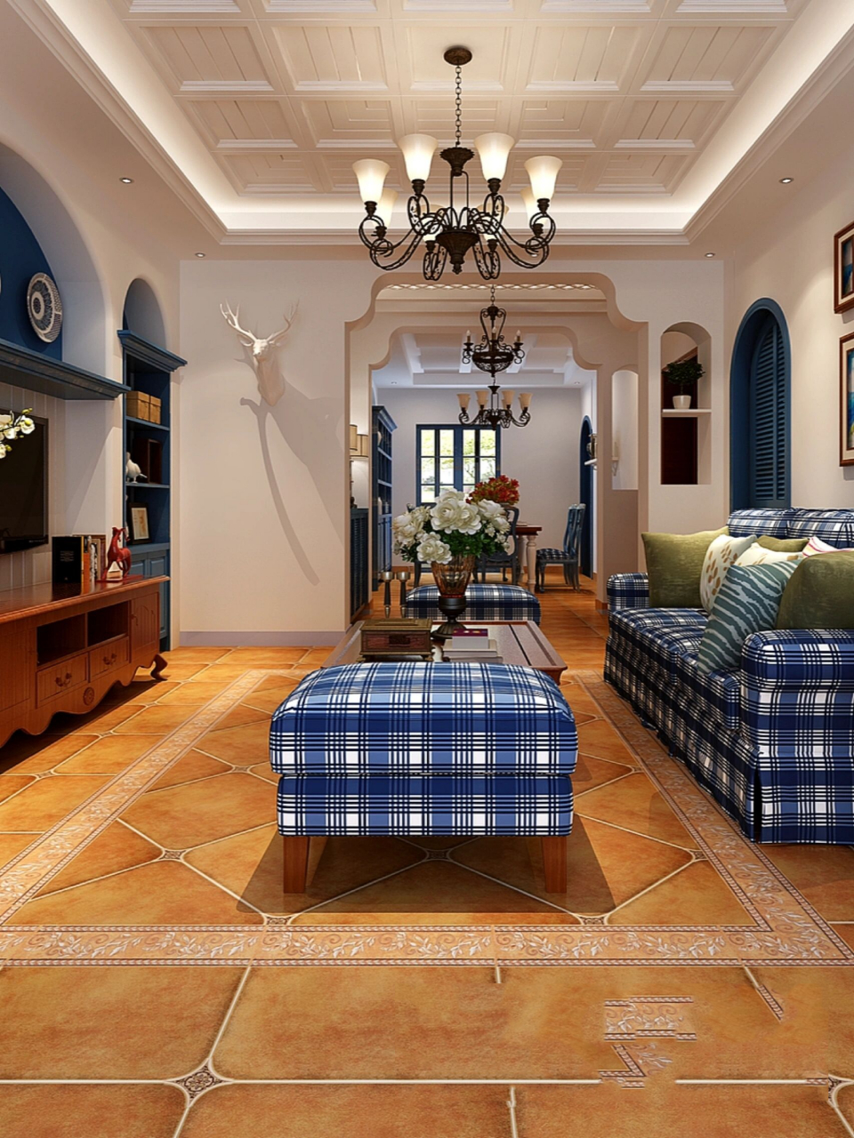 我的美式田园风装修  | 『附瓷砖细节图』 最爱复古红地砖,质感满满