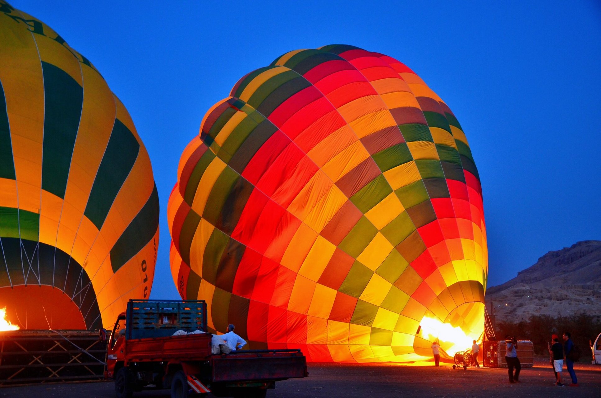 埃及特别推荐|卢克索热气球 9493 埃及9092卢克索的热气球是