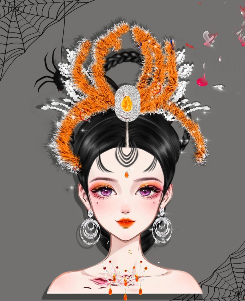 我看谁能认出这是哪里的蜘蛛精 86版西游记蜘蛛精仿妆,觉得像的,给我