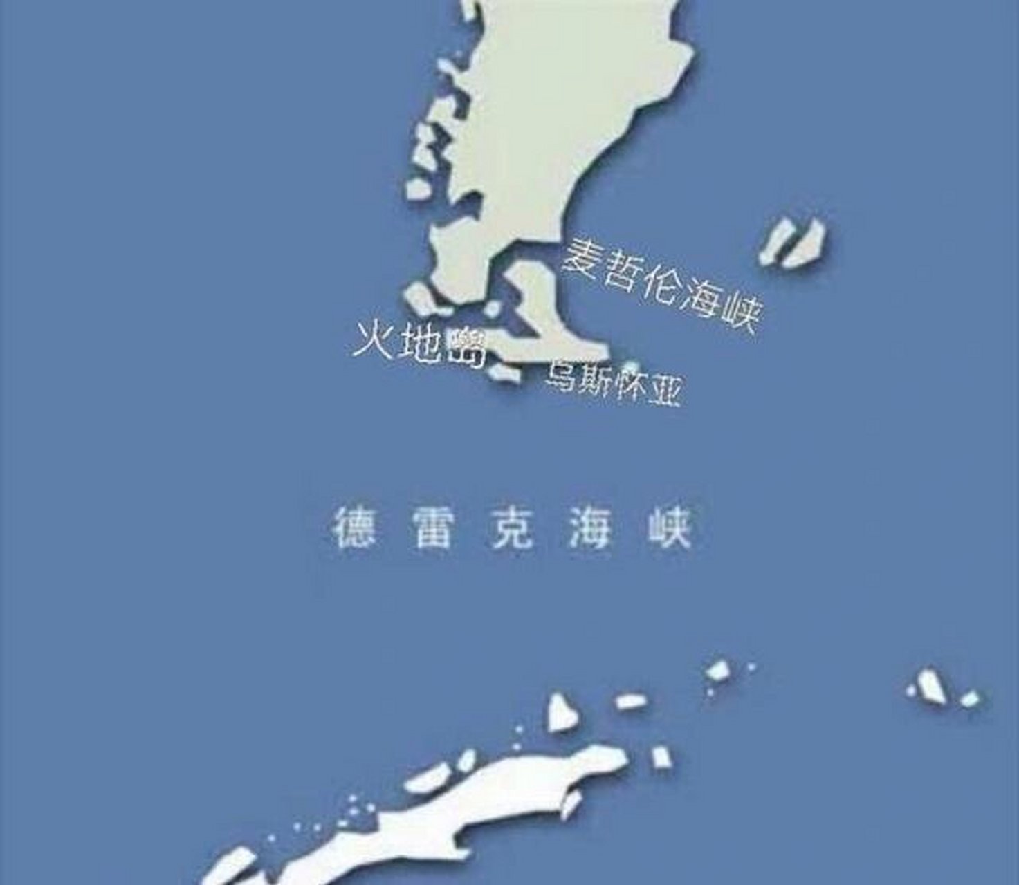 德雷克海峡的洋流图片