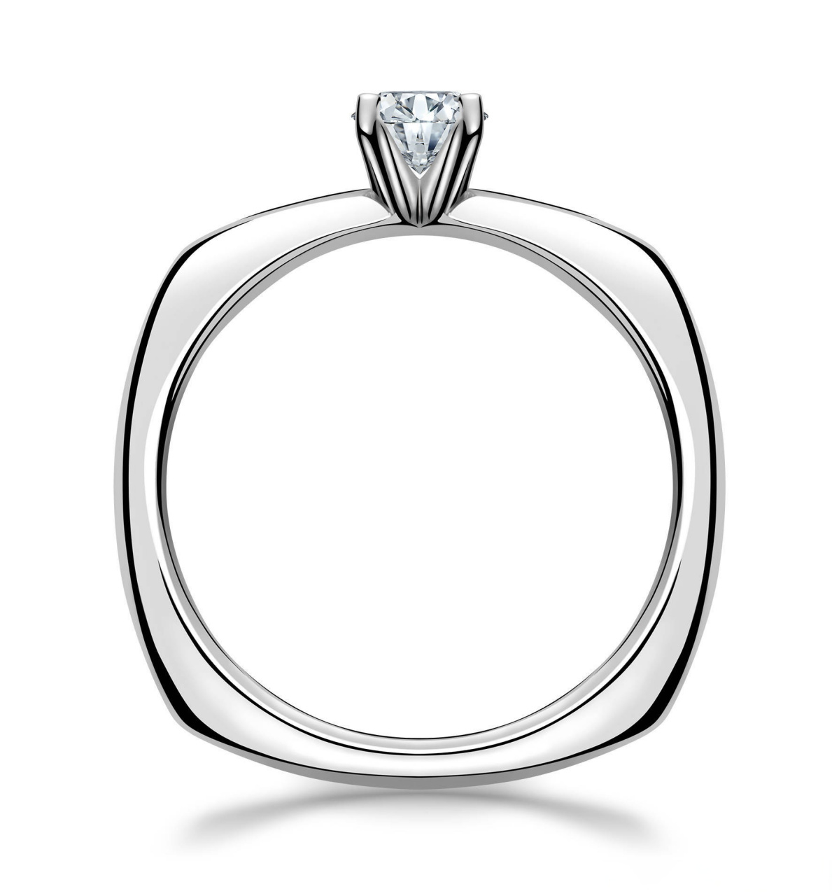 时尚生活实验室# 爱情的模样不尽相同,qeelin订婚钻戒因此也呈现出