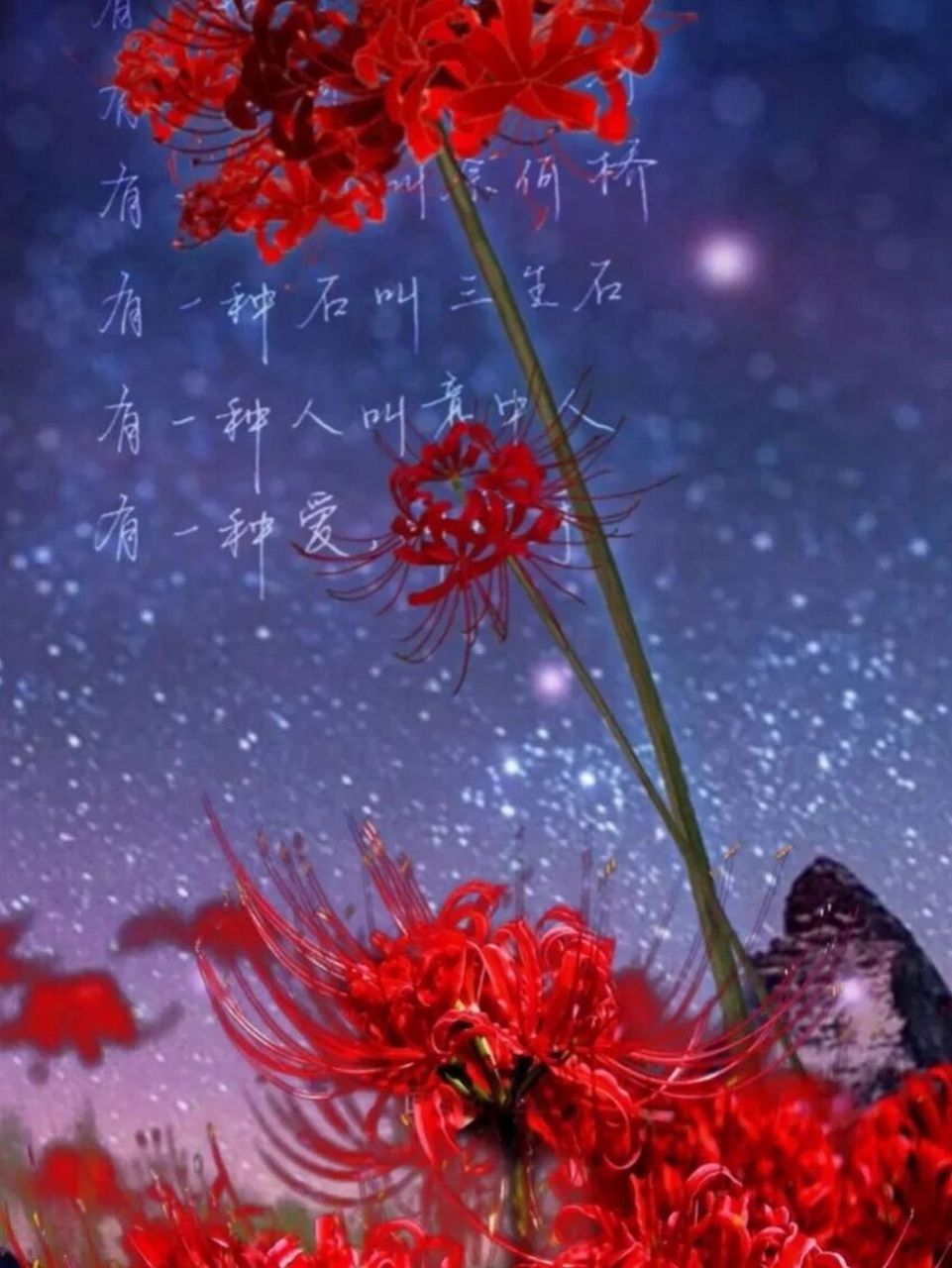 千年彼岸,愿……(彼岸花经典语句) ·彼岸花开开彼岸,奈何桥上可奈何.