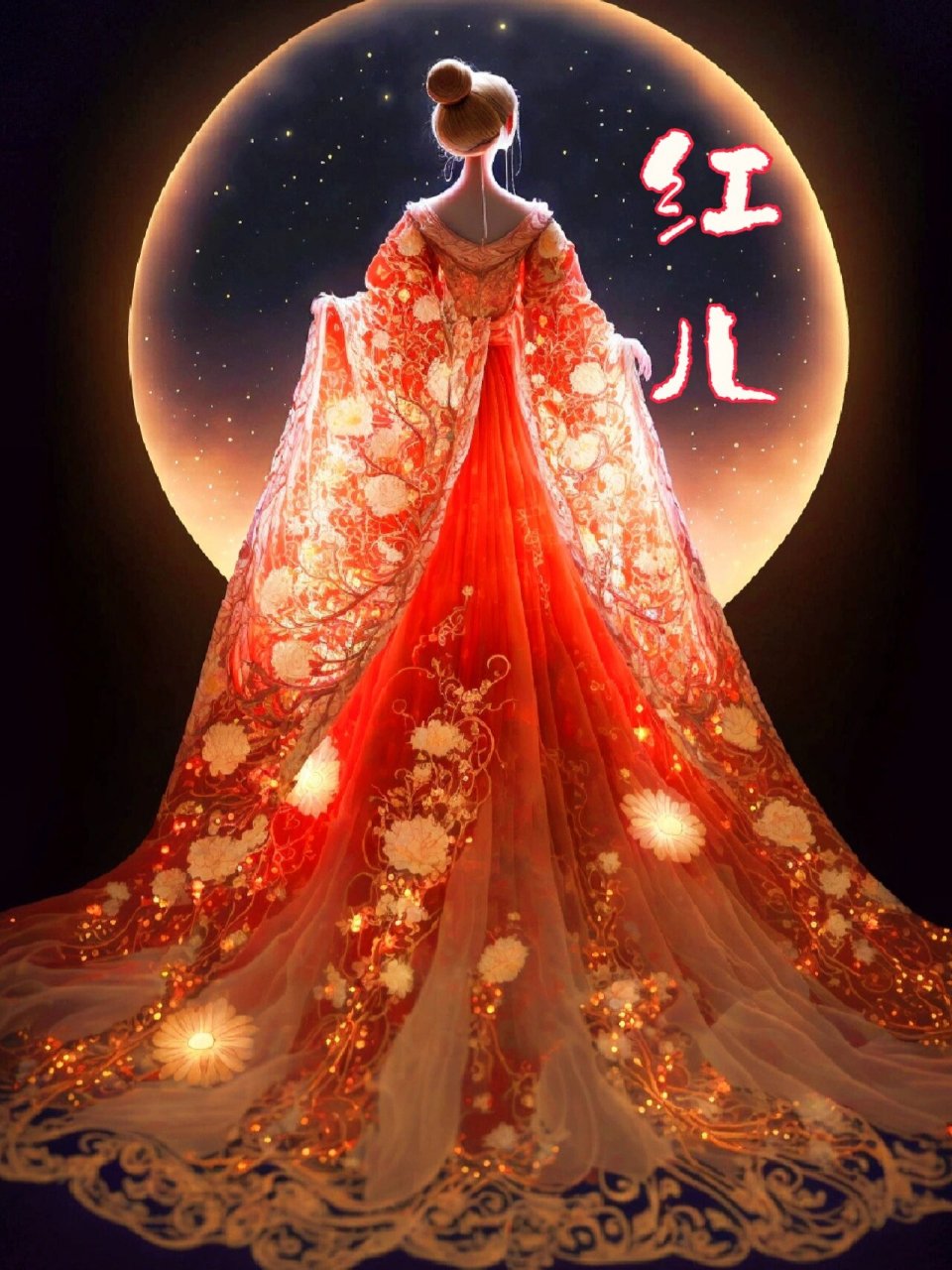 七仙女:神话传说中玉帝的七个女儿.