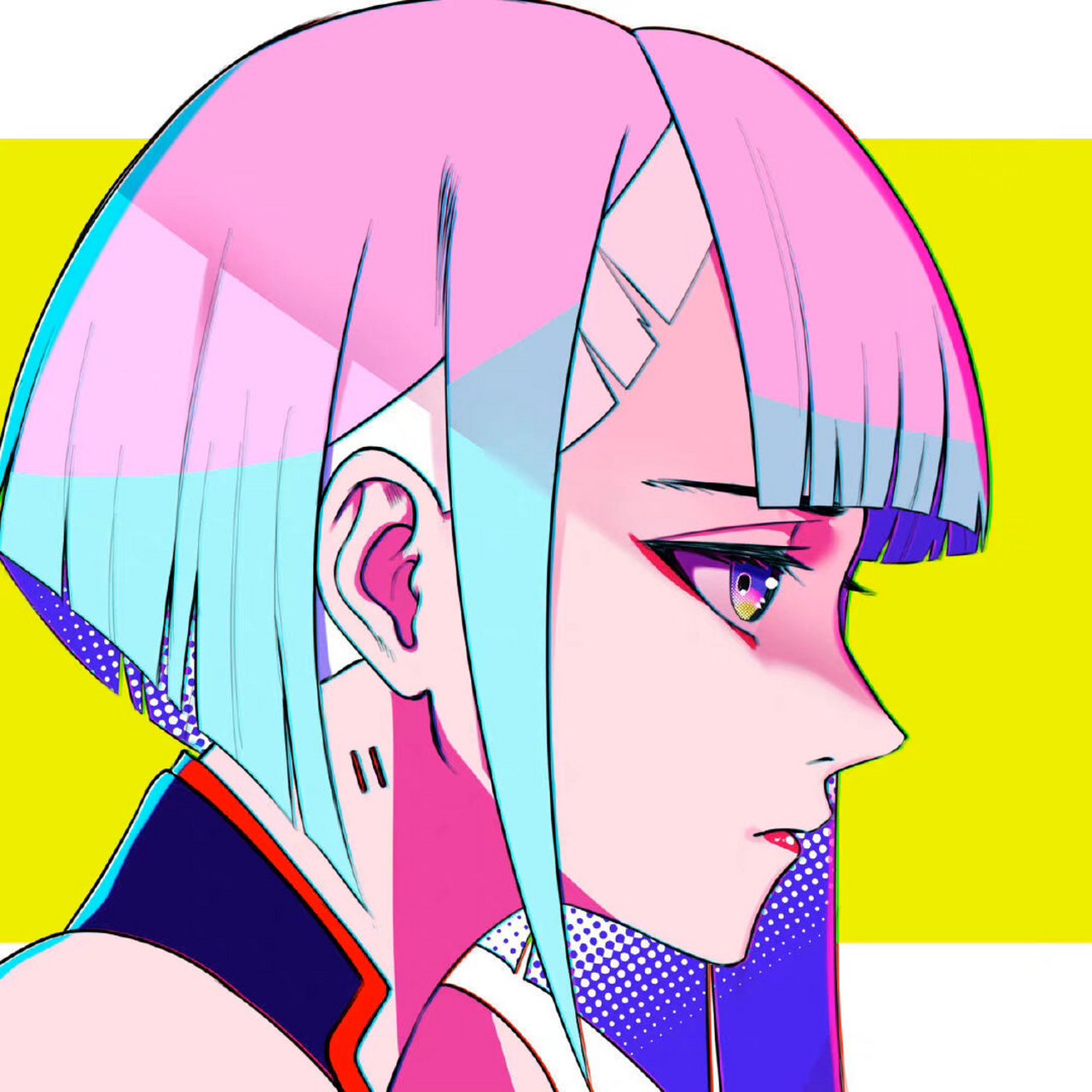 赛博朋克边缘行者(含情头) 大卫终究是没办法,陪露西登上月球啊 活着