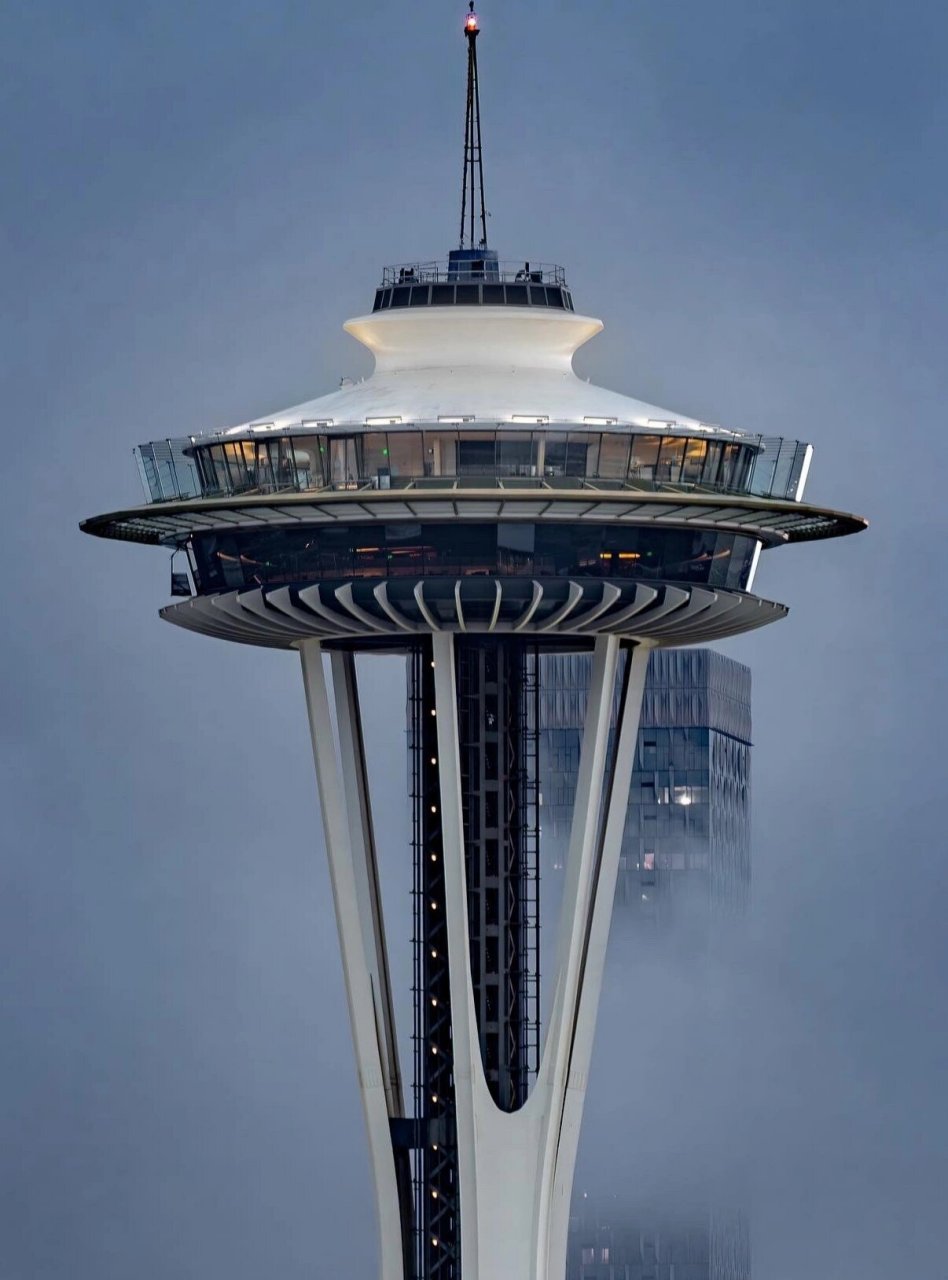 经典建筑案例——西雅图太空针塔 太空针塔(space needle)是位于美国