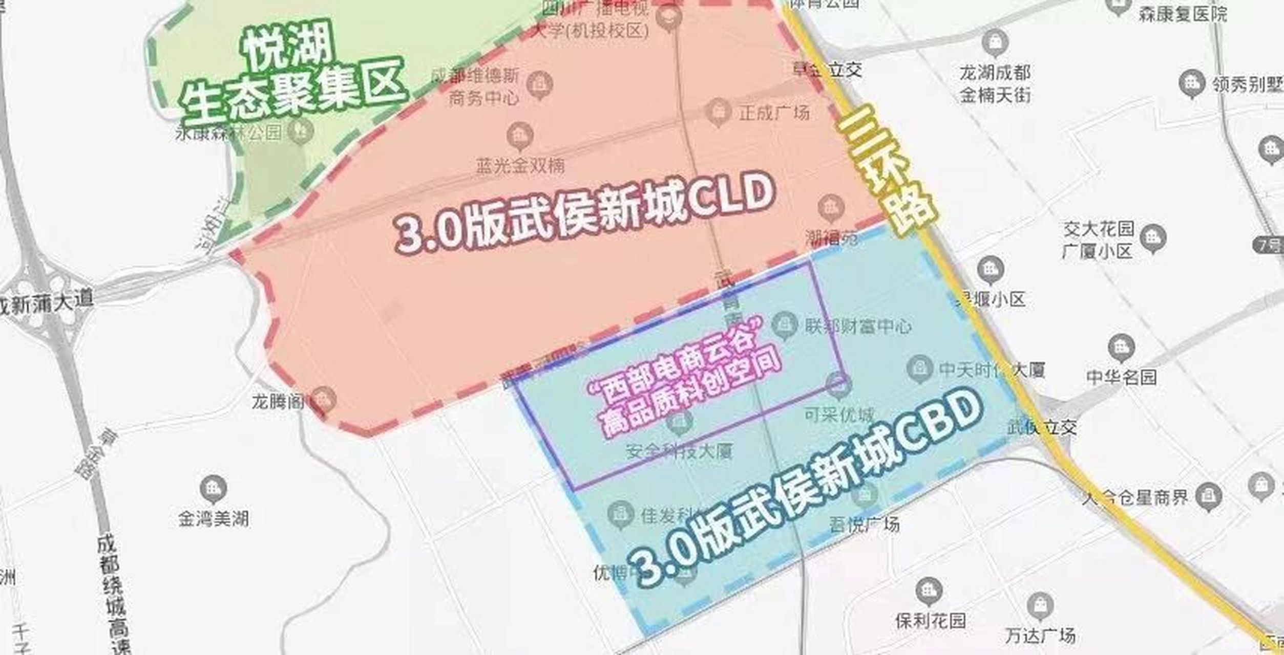 之前的文章里面给大家分享到了武侯新城的发展,目前比较爆款的项目