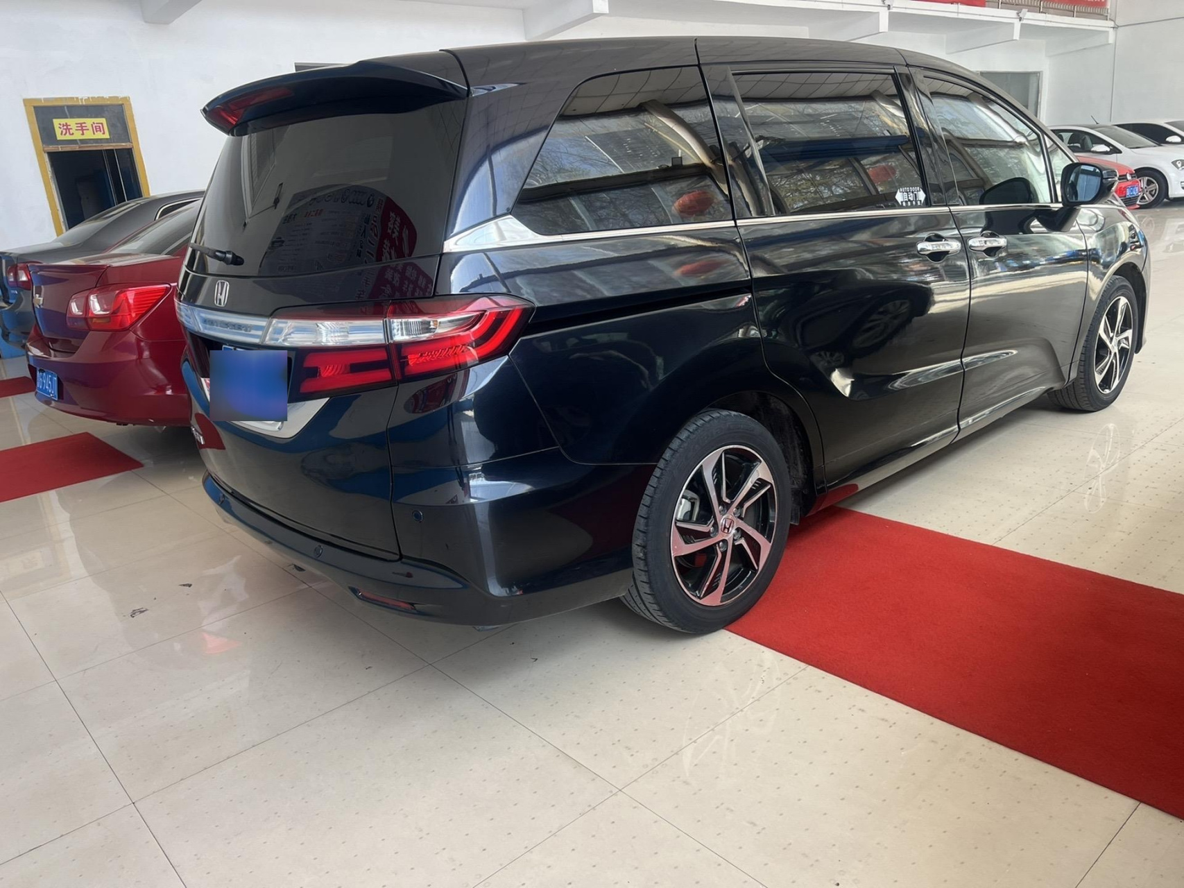 新到近16年精品本田奥德赛尊享版,星空蓝变色龙,2.